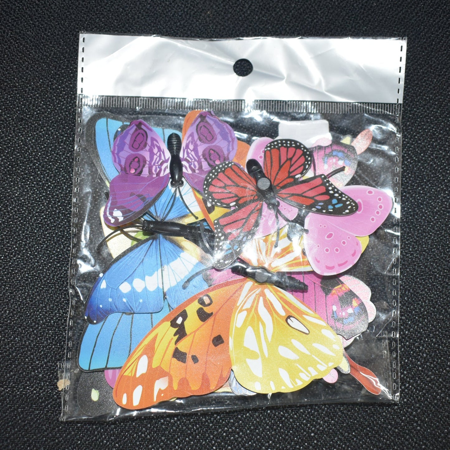 3D Butterfly Wall Stickers – Vibrant 12-Piece Removable Decor