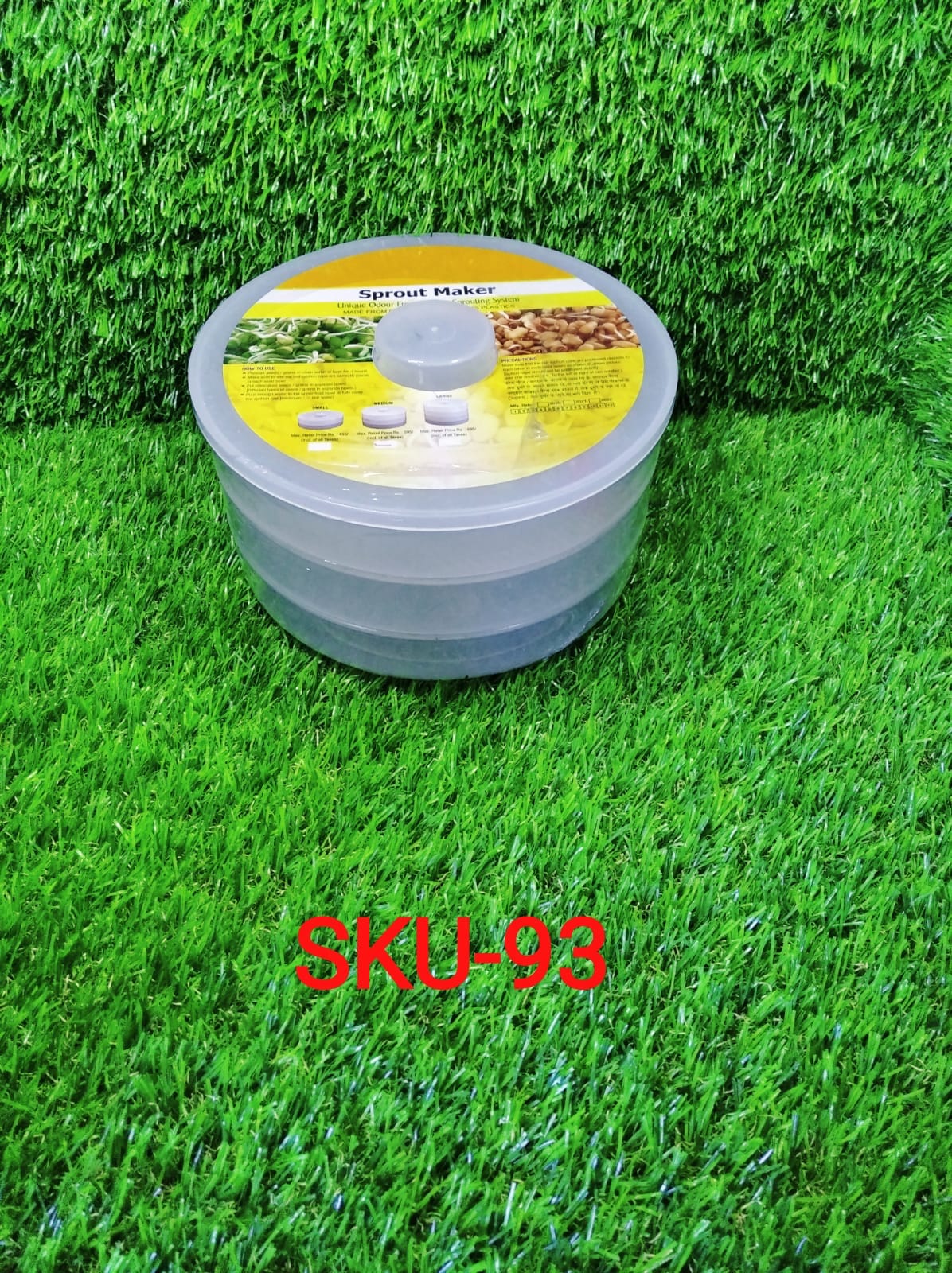 3 Compartment Sprout Maker – Hygienic & Healthy | Tidy Table