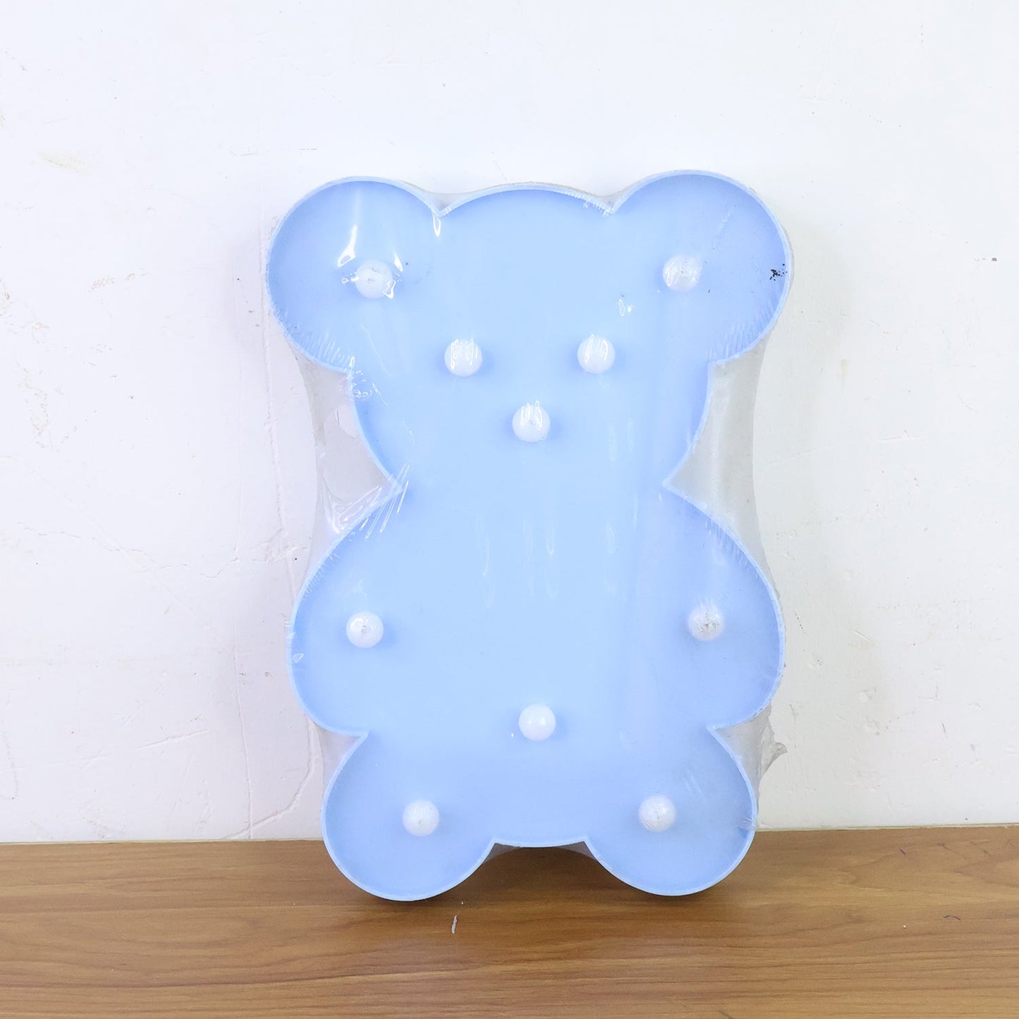 Teddy Bear LED Night Light – Soft Glow Battery Operated Lamp