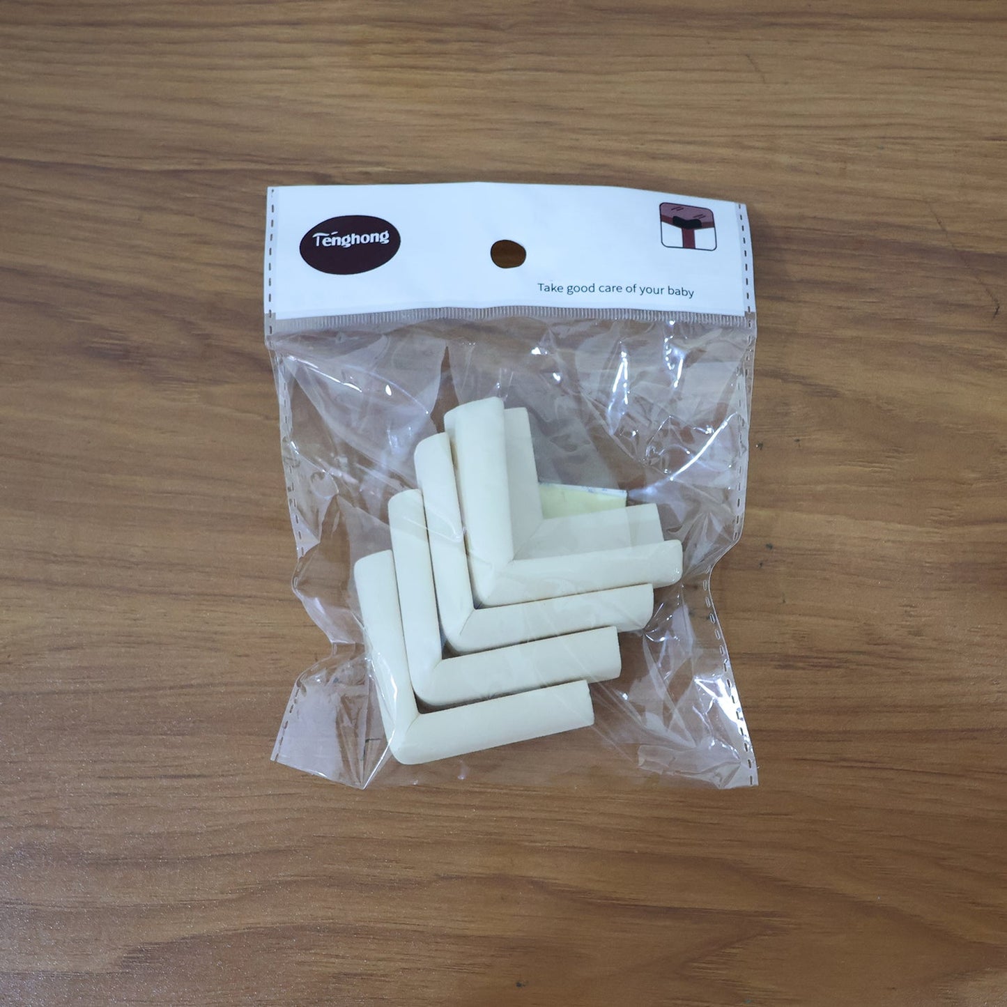 Soft Foam Corner Protectors – Child Safety Padding with Adhesive Tape