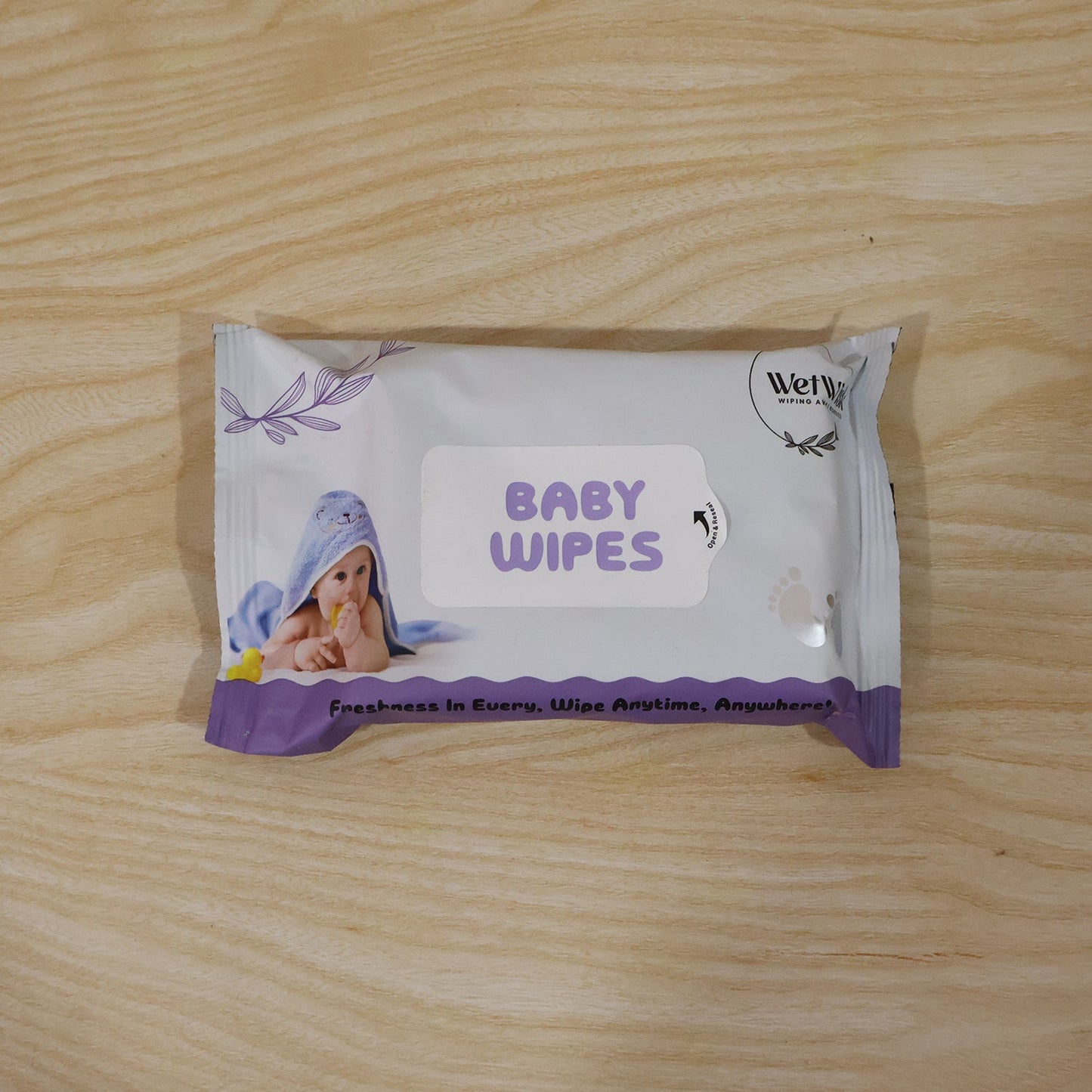 Travel Fresh Baby Wet Wipes – Gentle & Portable for Sensitive Skin