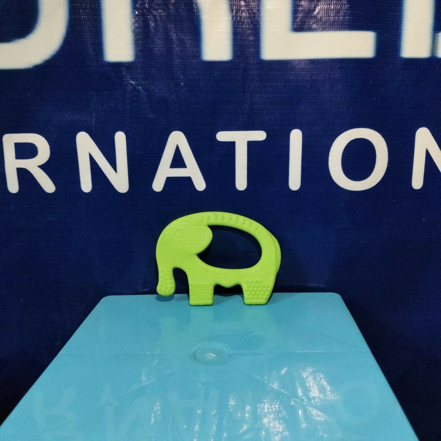 Silicone Baby Teether – Elephant Shape for Gentle Gum Relief