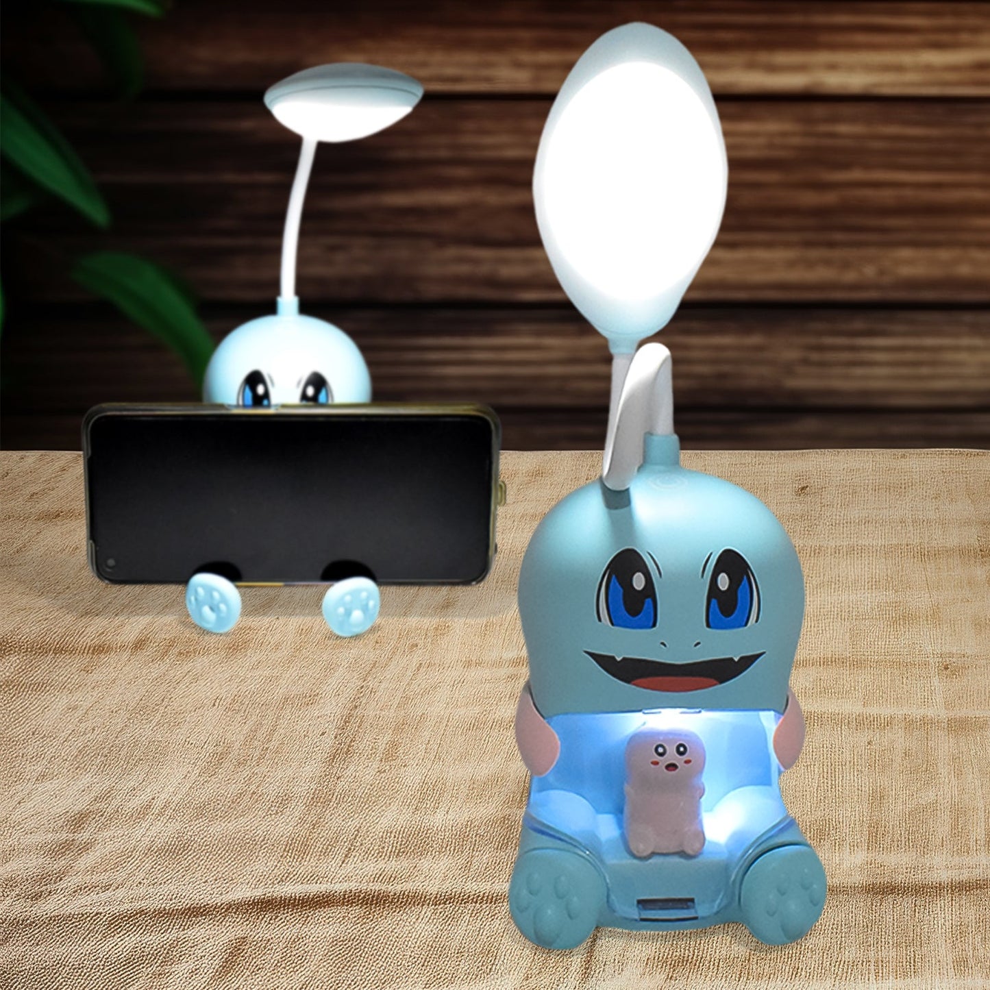 Cartoon LED Desk Lamp – Eye Protection, USB Charging | Deskrova