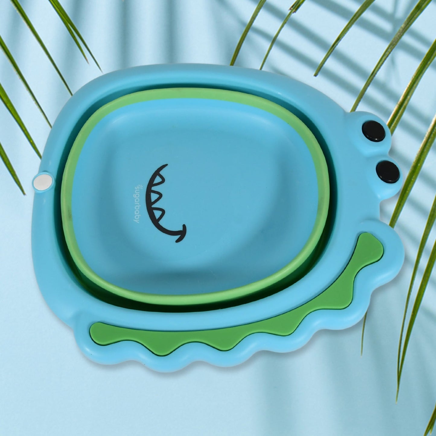 Foldable Baby Wash Basin – Space-Saving Frog Design | Bath Verse