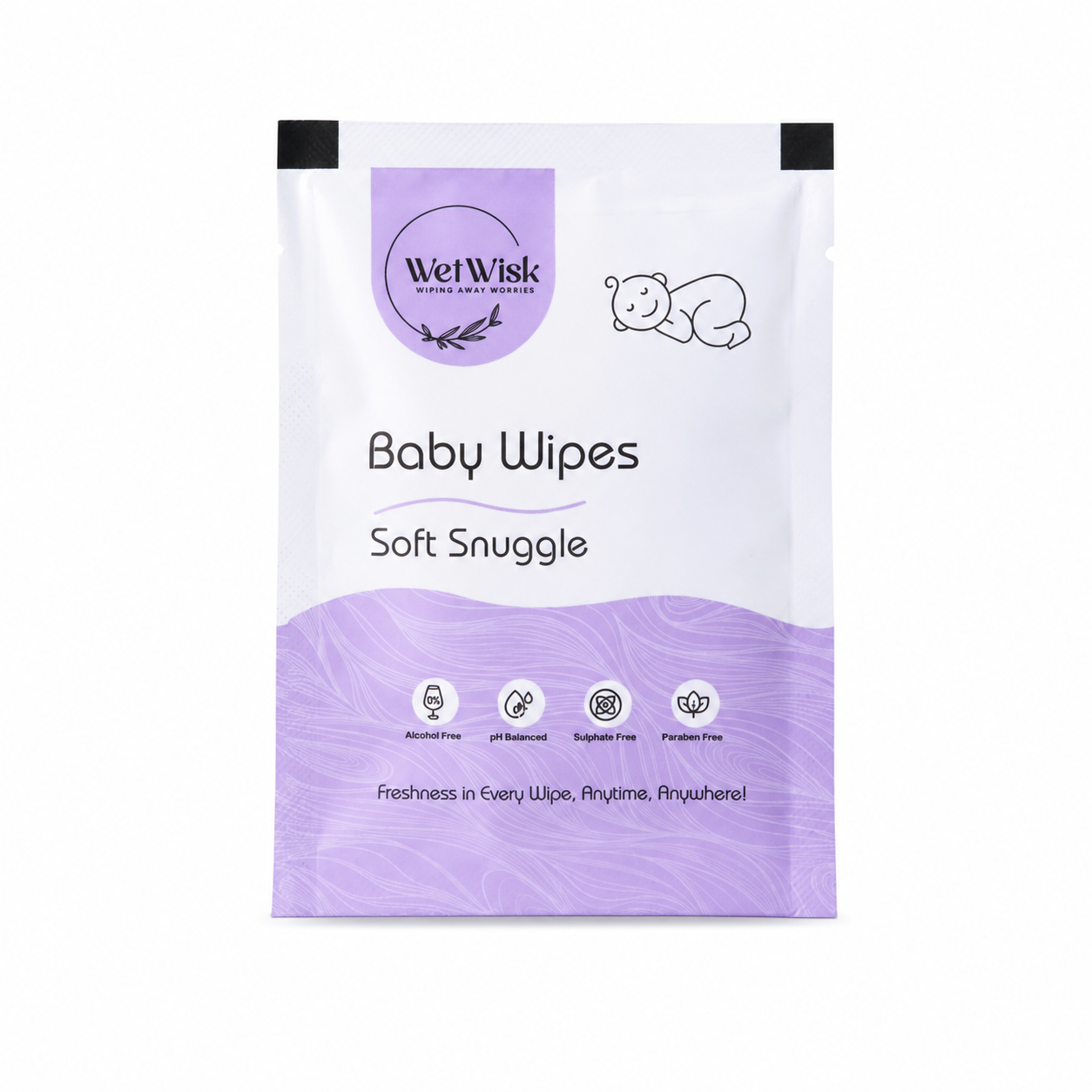 Baby Wet Wipes – Gentle, Hypoallergenic, Alcohol-Free for Babies