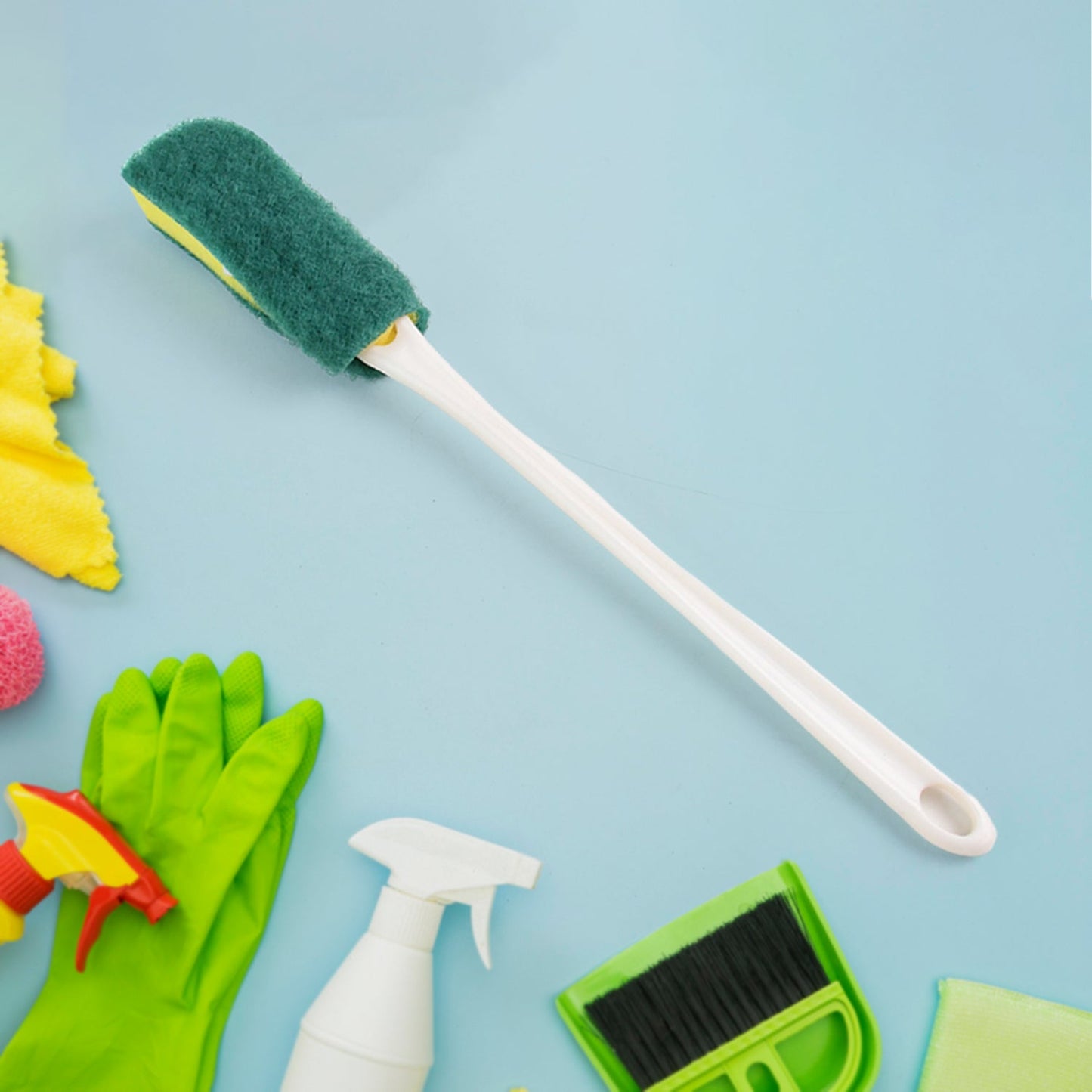 Long Handle Bottle Cleaning Brush – Deep Clean with Scratch-Free Design