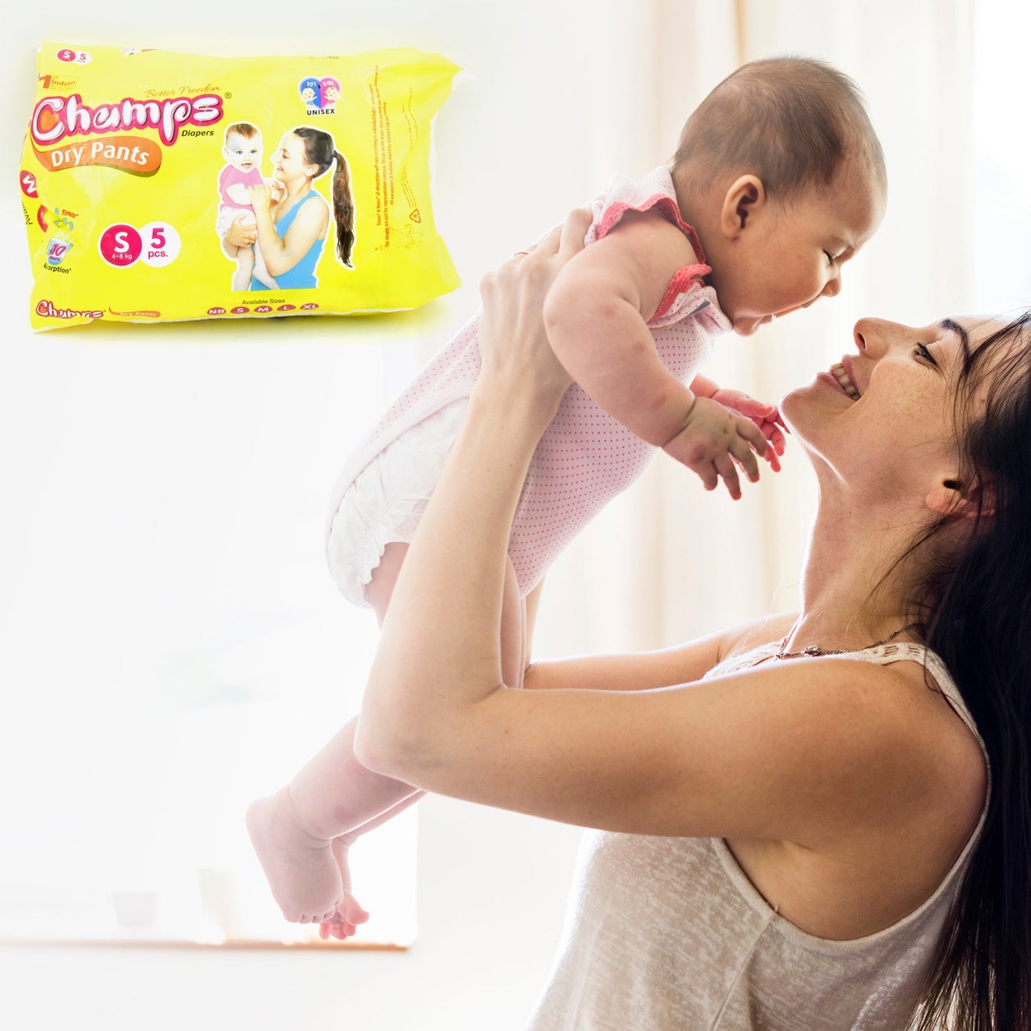 Champs Small Diaper Pants – Leakproof & Soft | Champs