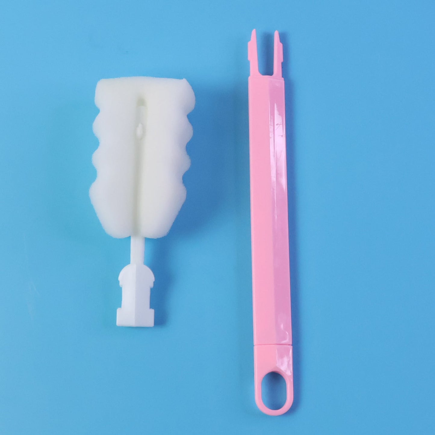 Silicone Bottle Cleaning Brush – Long Handle for Gentle, Deep Reach