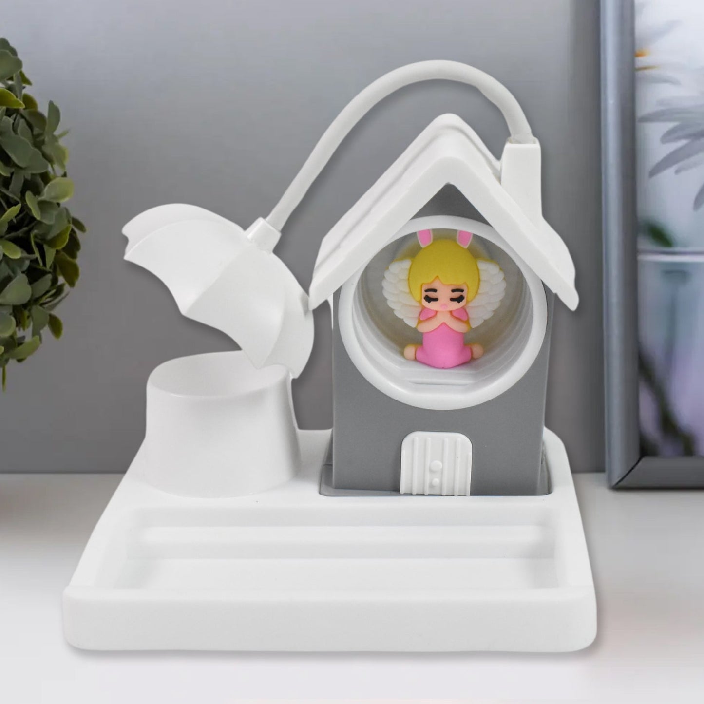 Cartoon LED Desk Lamp – Eye-Protection & Multi-Color | Deodap