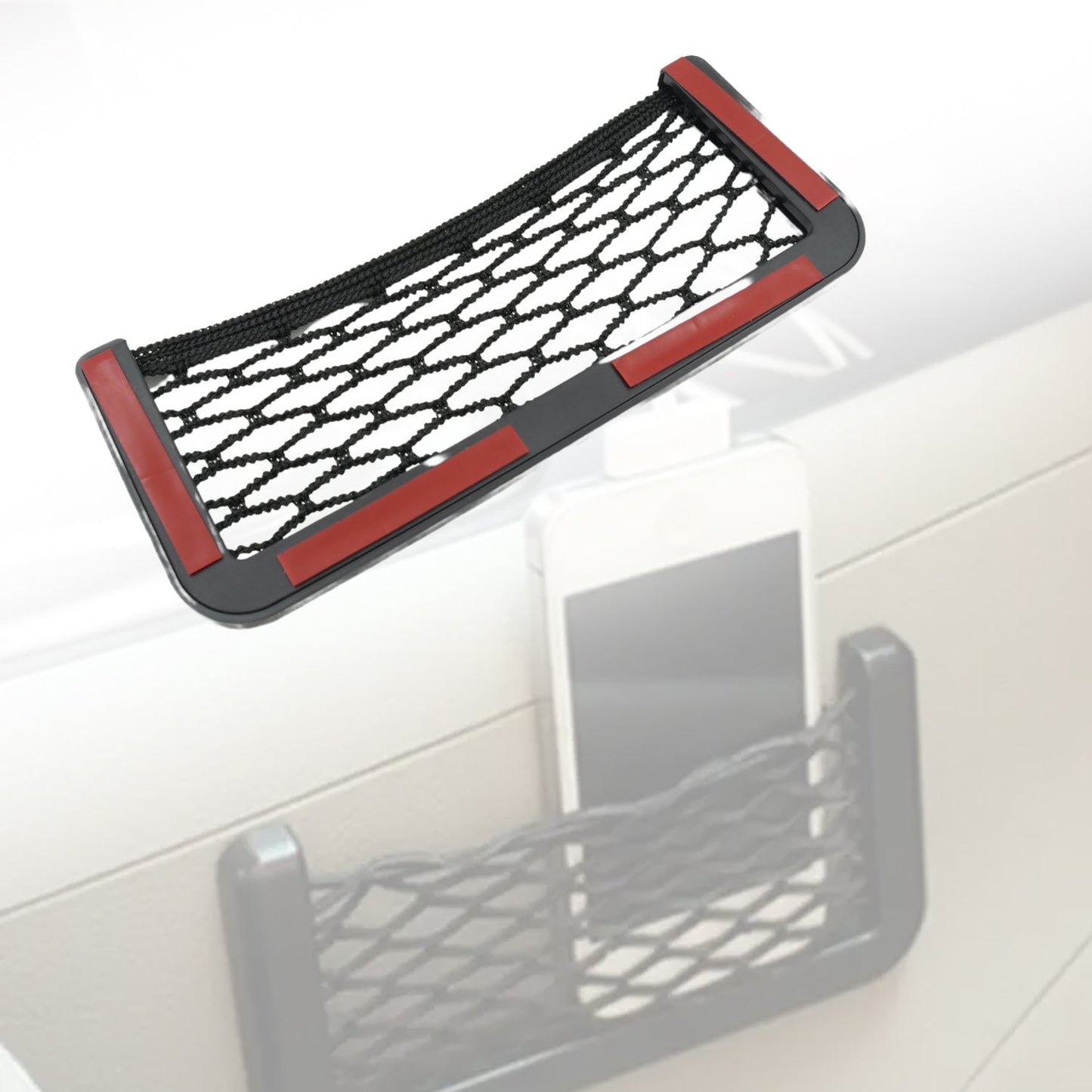Car Seat Organizer – Mesh Storage for Phone & Purse | Velvet Wheels
