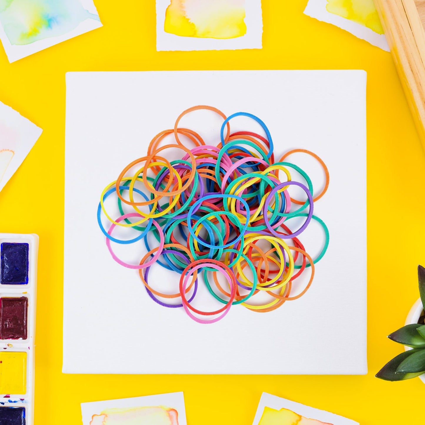 Rubber Bands – Strong, Reusable & Multicolor for Office | VoltDesk