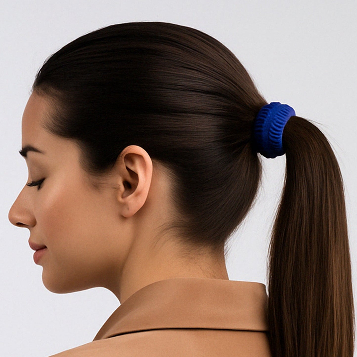Tyre Shape Hair Bands – Multicolour, Secure Hold | Calm & Curl