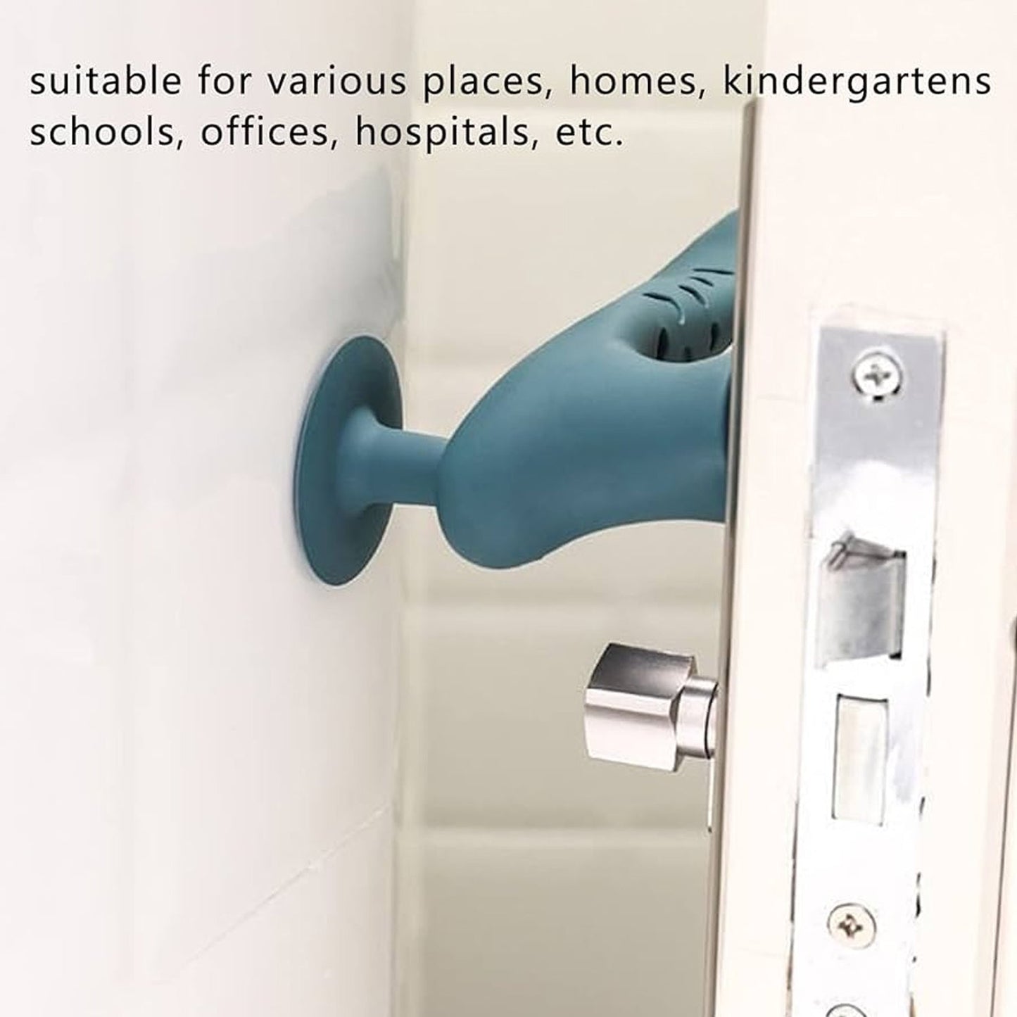 Silicone Door Handle Cover – Quiet & Anti-Static Protection | Safelix