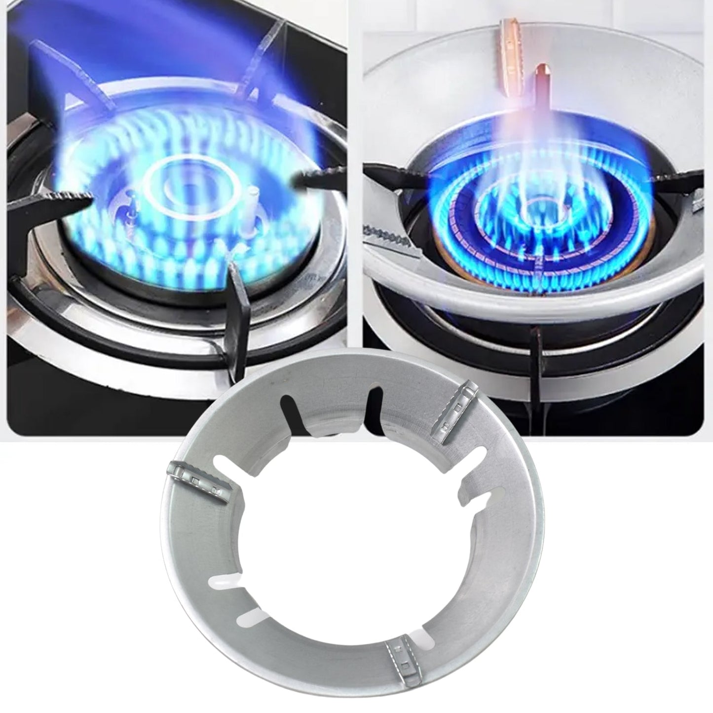 Gas Stove Burner Stand – Fireproof, Energy-Saving Pot Support | Fixorix