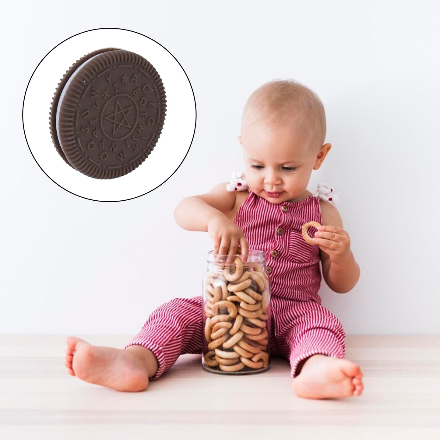 Silicone Baby Teething Toy – Soft, BPA-Free Relief for Infants