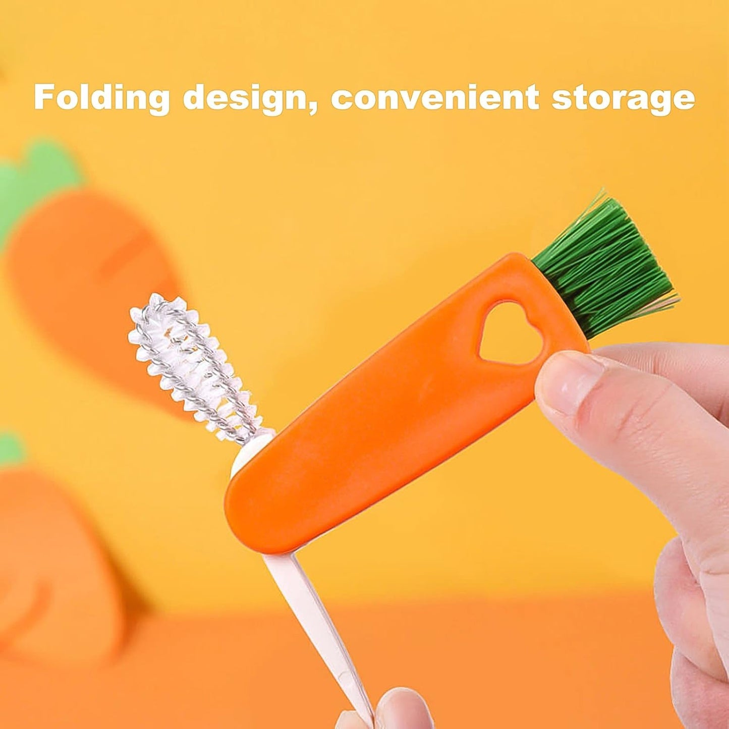 Bottle Cleaning Brush – 3-in-1 Multifunctional | SparkleTidy