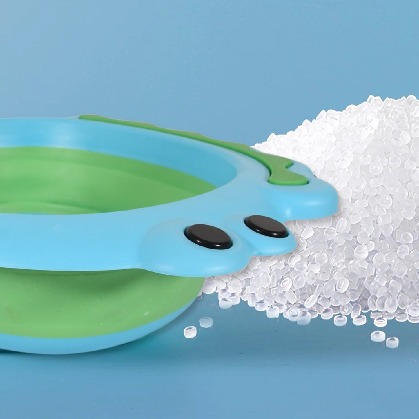 Foldable Baby Wash Basin – Space-Saving Frog Design | Bath Verse