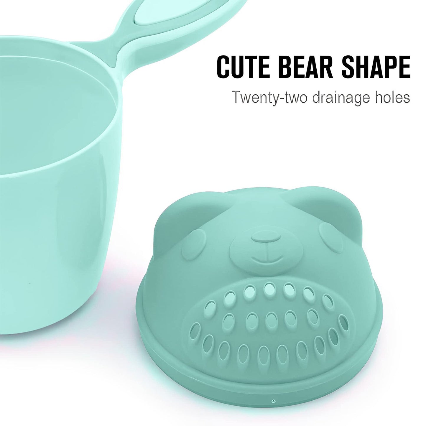 Baby Shampoo Shower Cup – Safe Eye Protection for Kids | Mini Bubbles