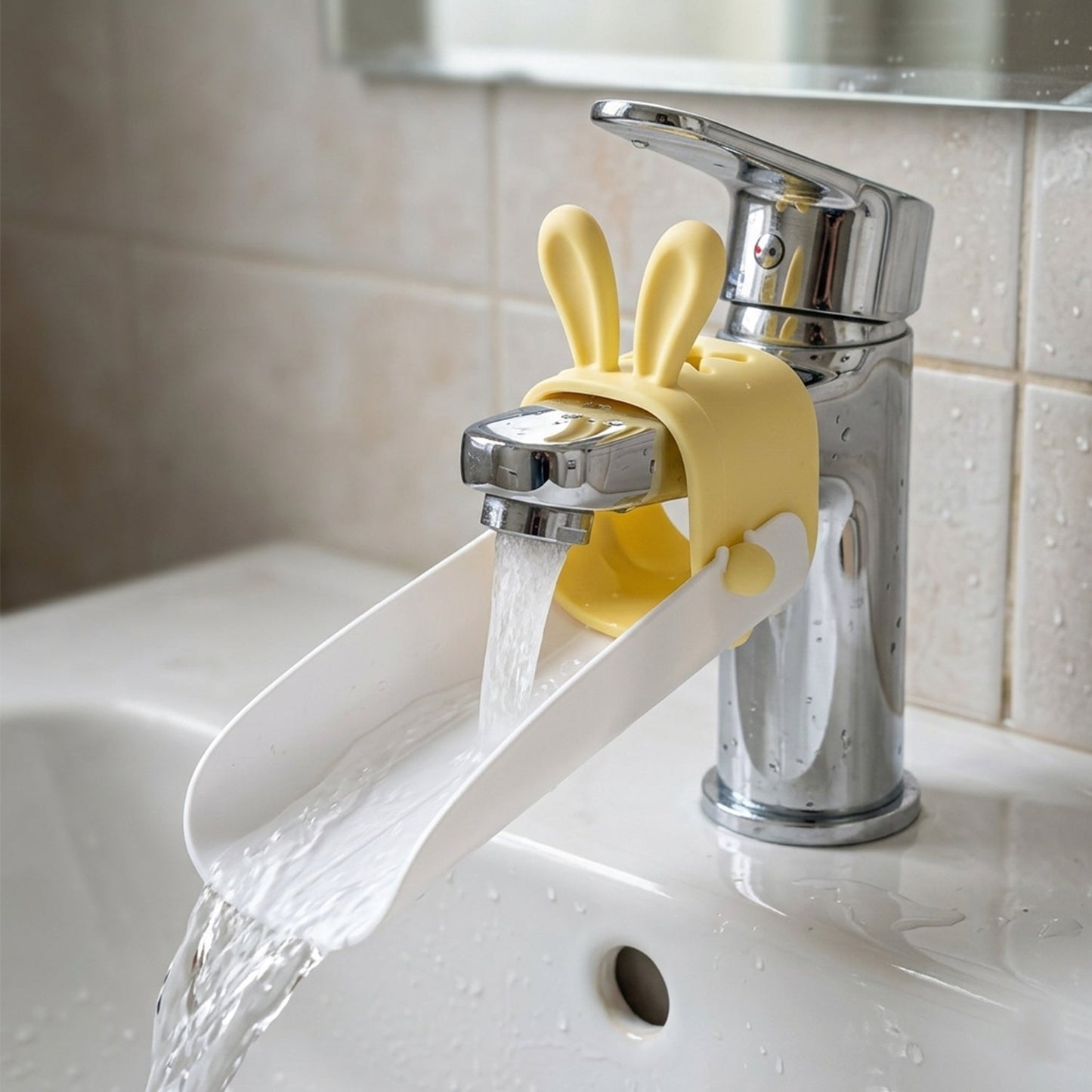 Kids Faucet Extender – Easy Hand Wash & Splash-Free Design for Children