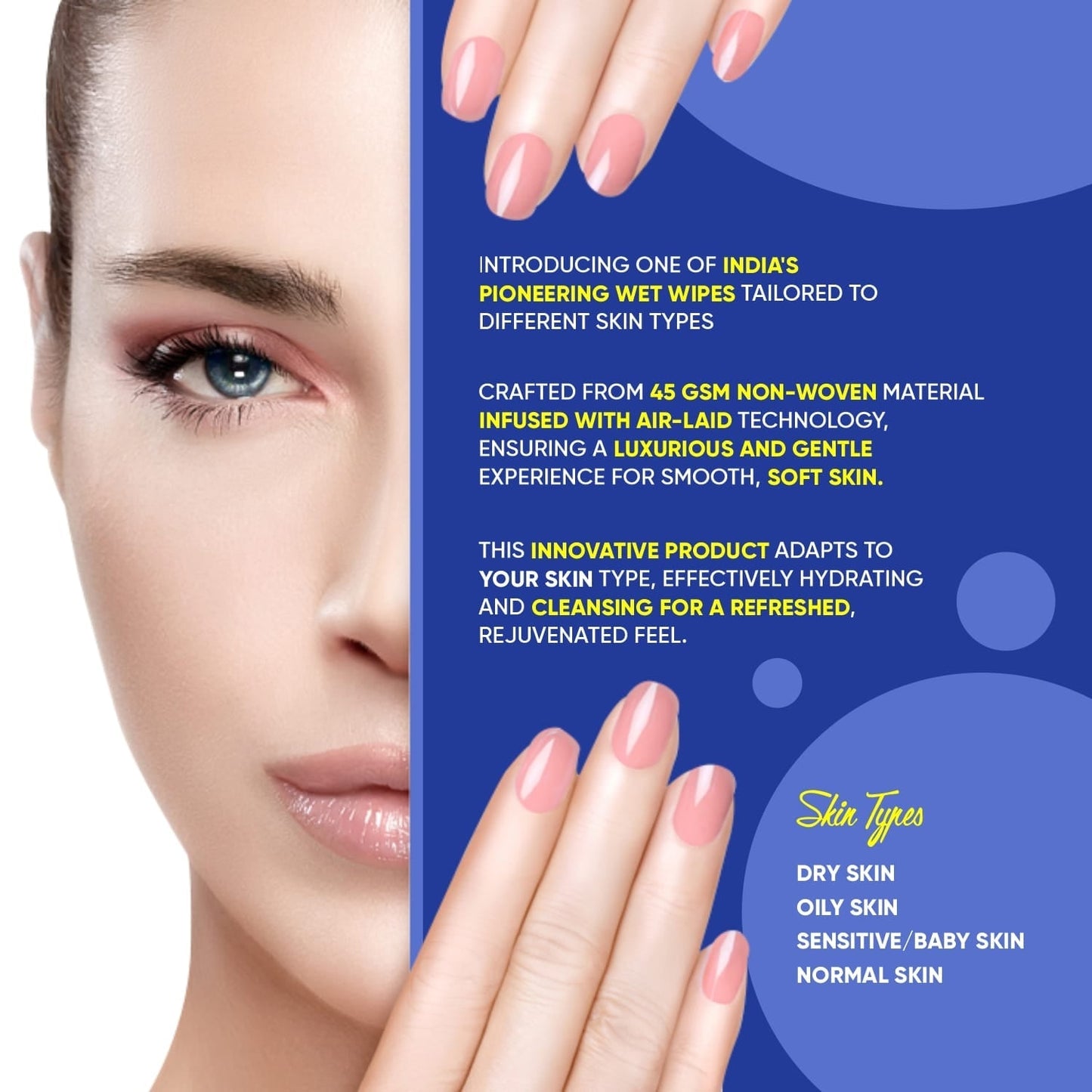 Face Wipes for Dry Sensitive Skin – Gentle Cleansing | Beautiful Basics