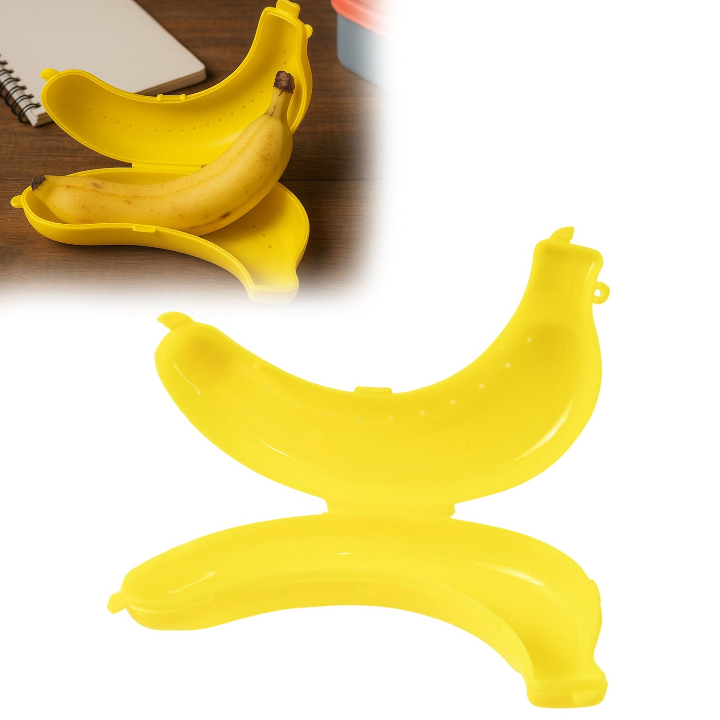Banana Case – Durable, Ventilated & Portable | Lunchie Bunchie