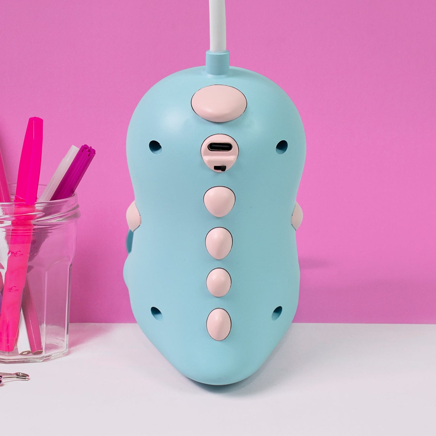 Cartoon LED Desk Lamp – Eye Protection, USB Charging | Deskrova