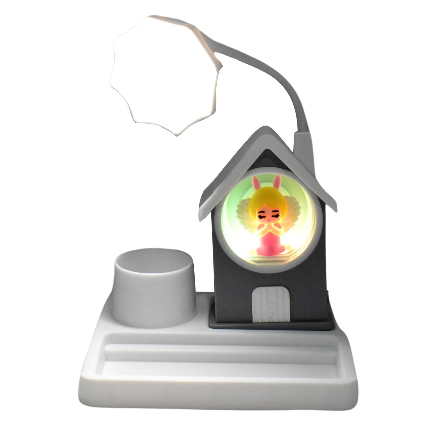 Cartoon LED Desk Lamp – Eye-Protection & Multi-Color | Deodap