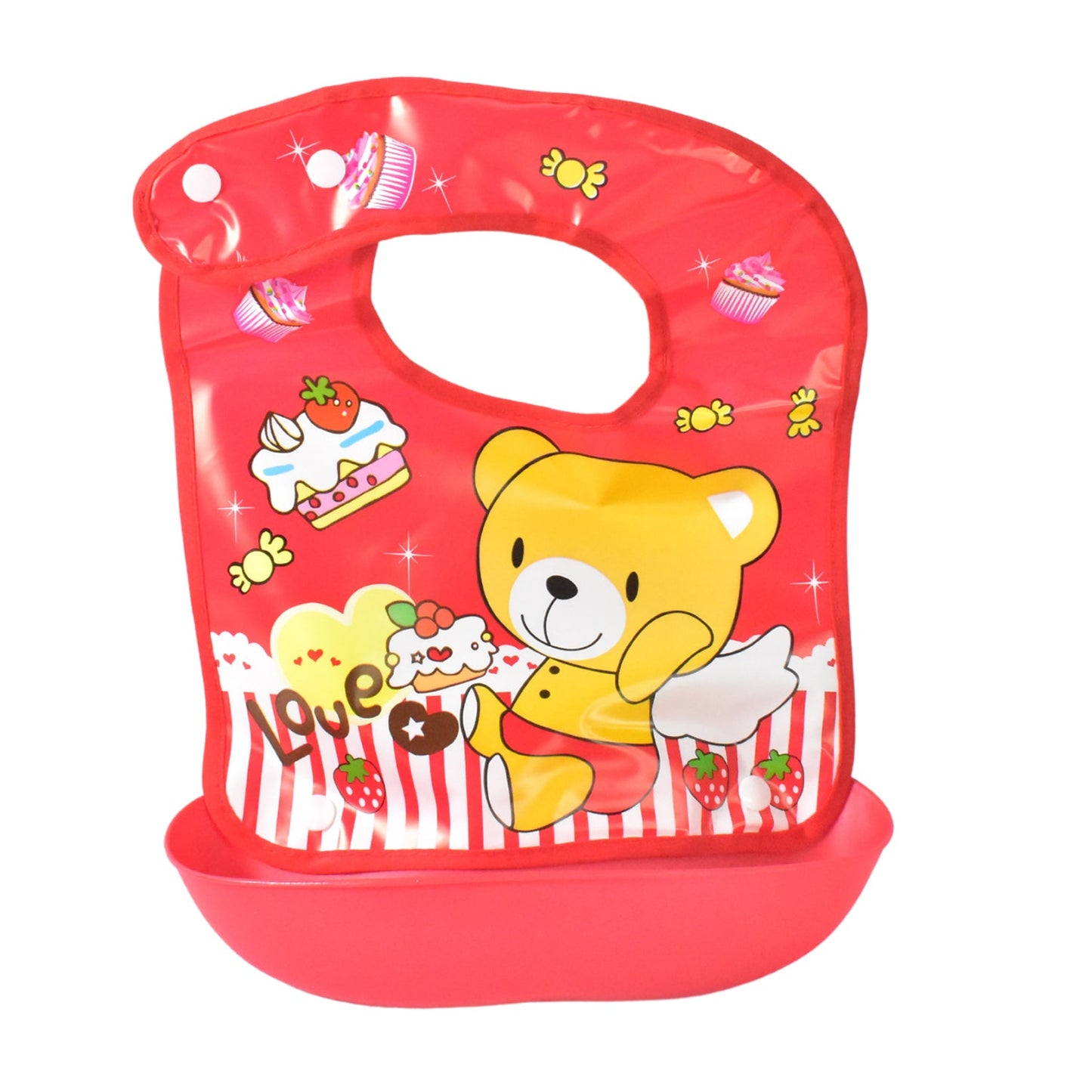 Waterproof Baby Bib – Soft, Reusable & BPA-Free Protection