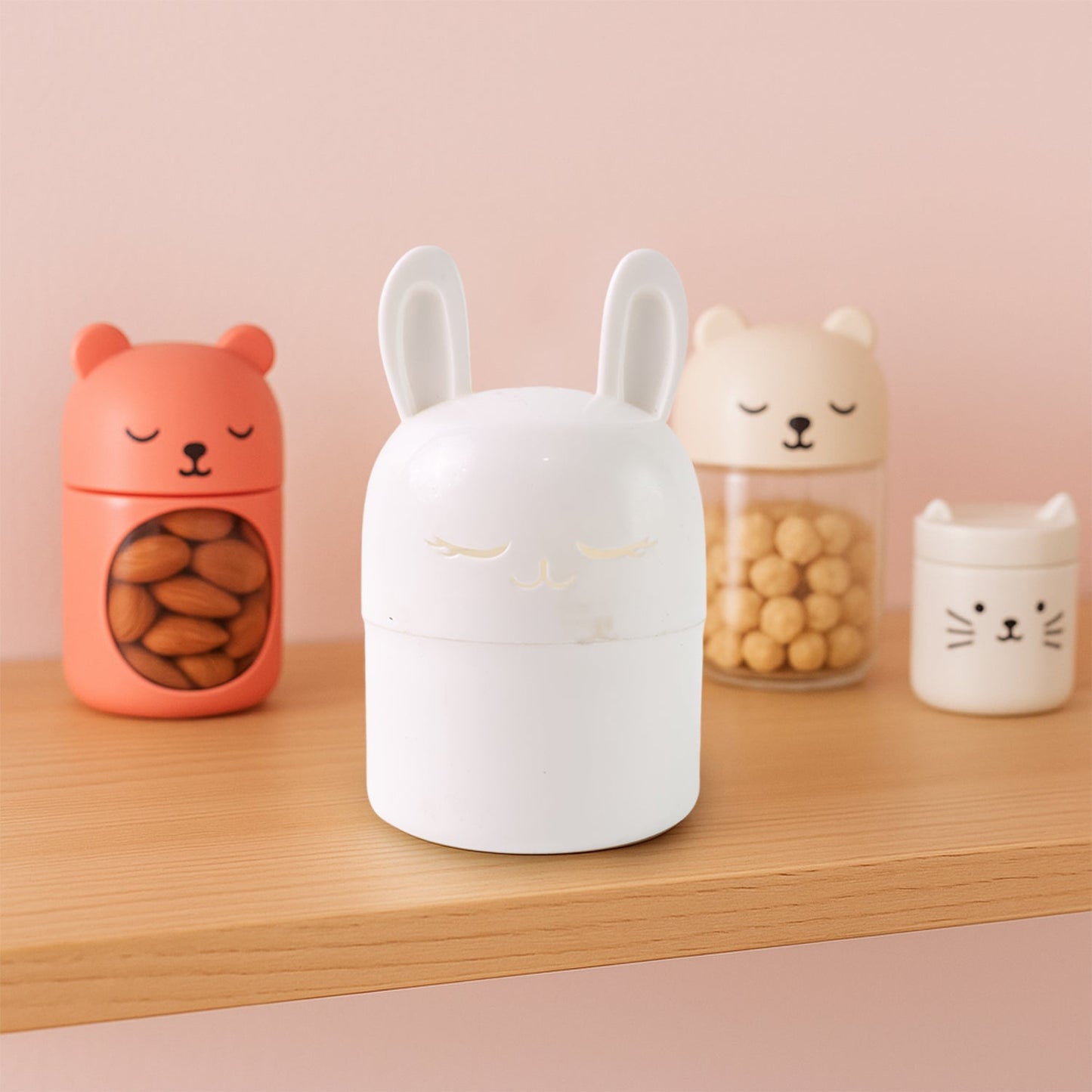 Bunny Kitchen Storage Box – Cute & Compact Organizer