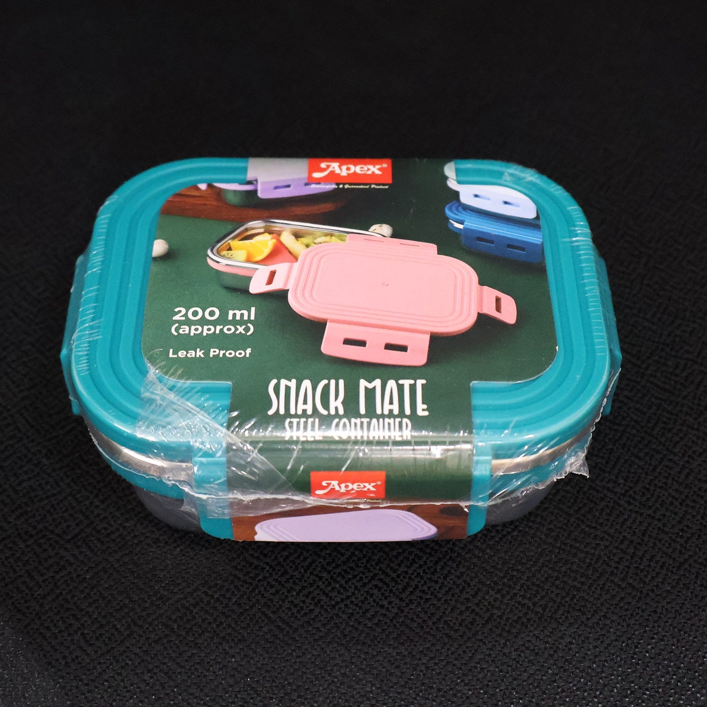 Stainless Steel Mini Food Container – 200ml Airtight Leak-Proof