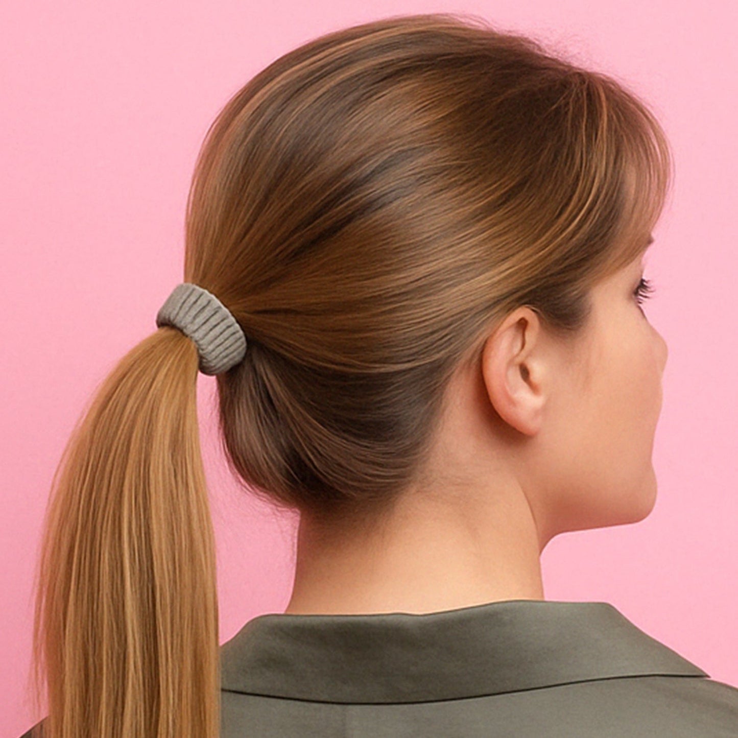 Tyre Shape Hair Bands – Multicolour, Secure Hold | Calm & Curl