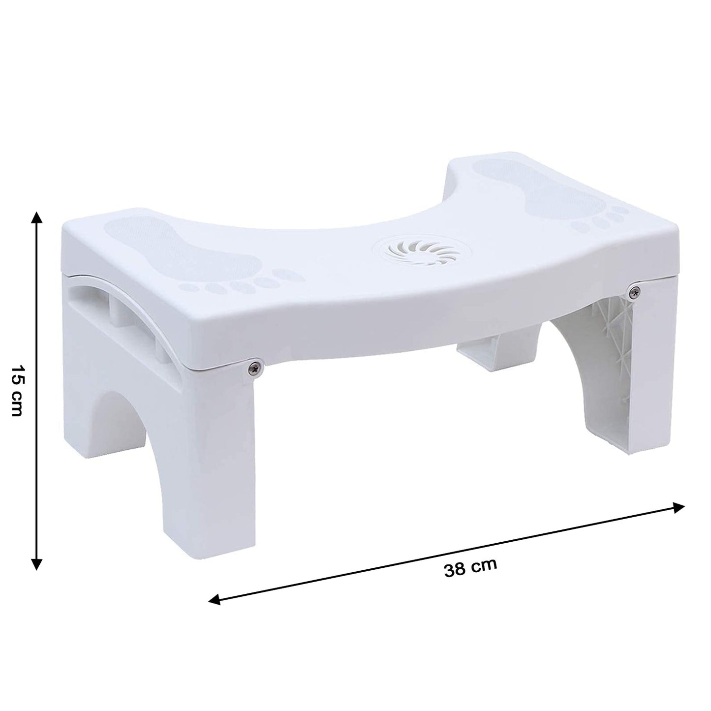 Toilet Squat Stool – Foldable, Non-Slip Bathroom Relief | storenzo