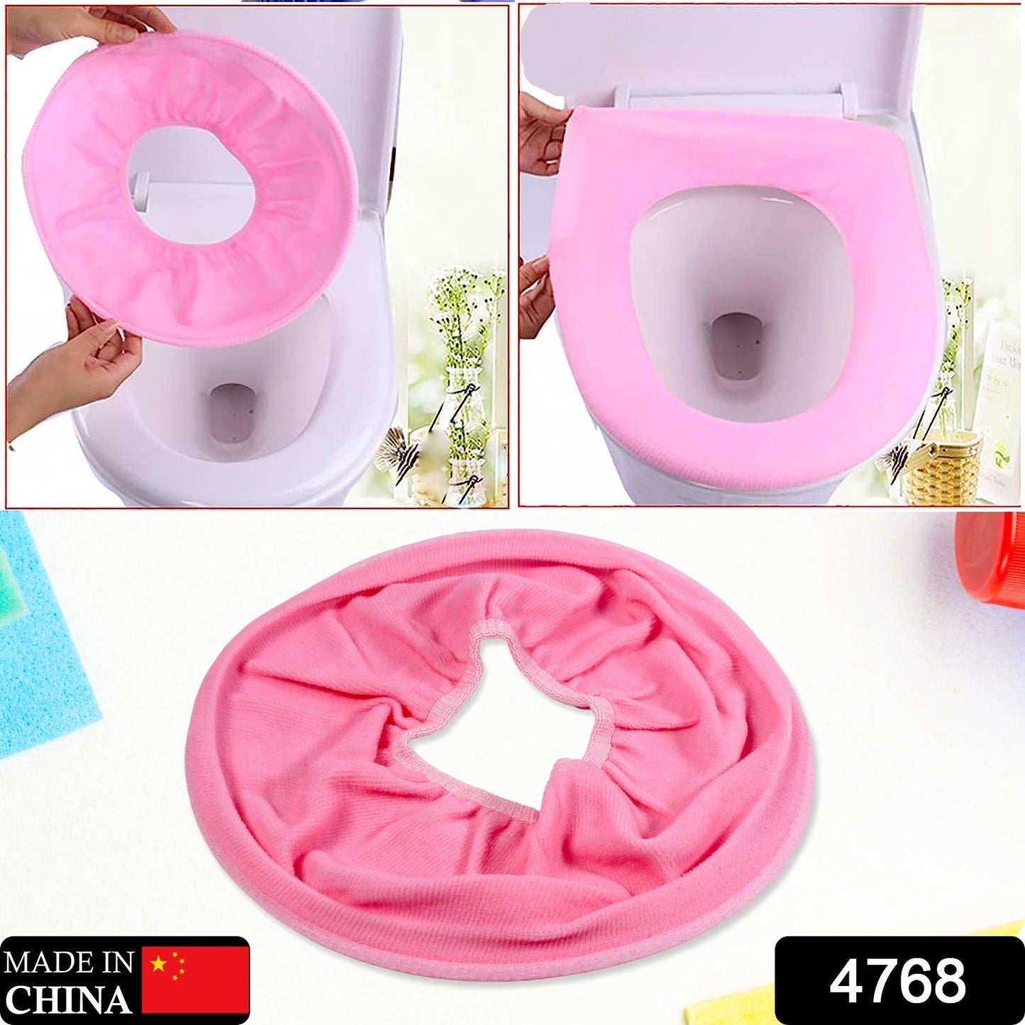 Washable Toilet Seat Cover – Soft & Warm | Bathora