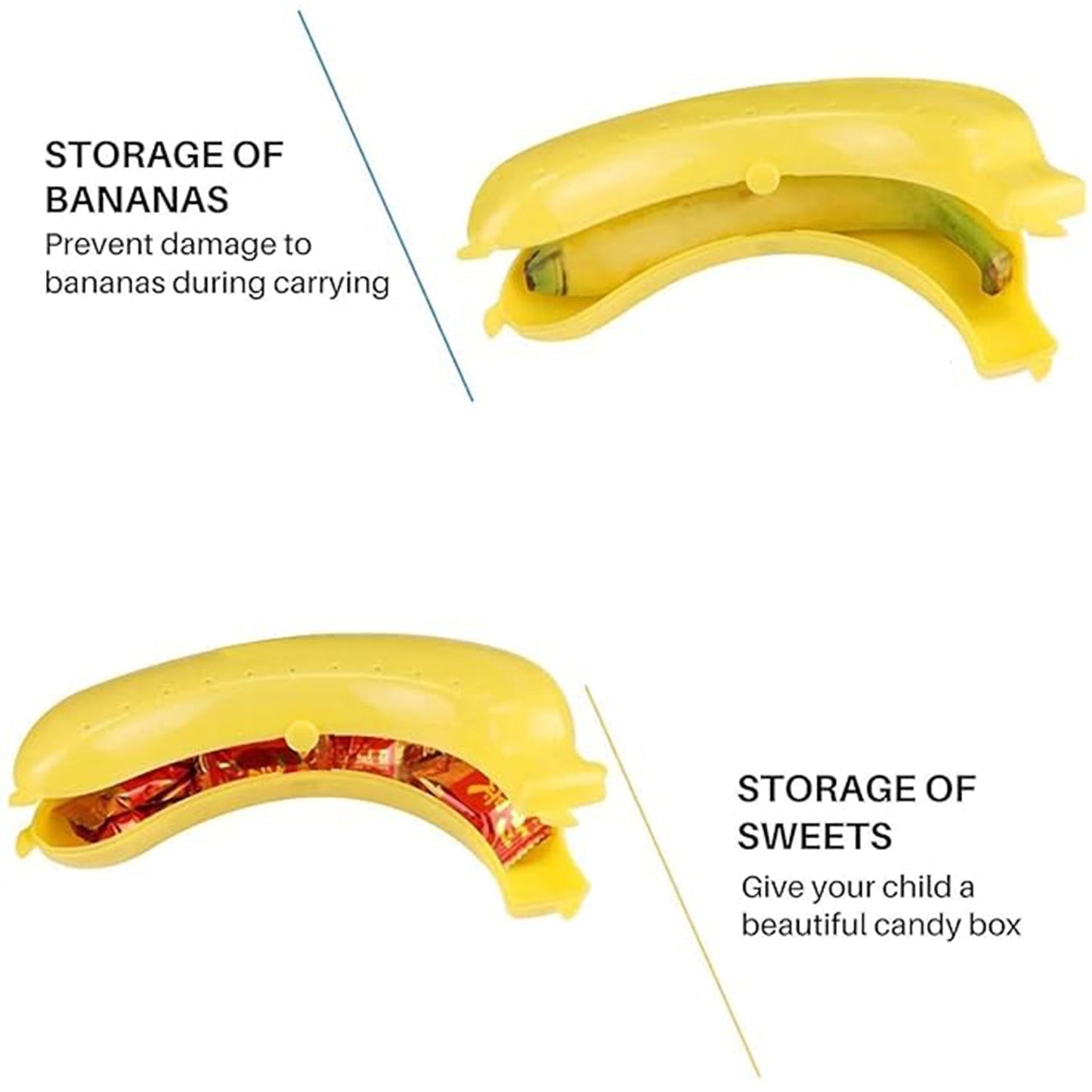 Banana Case – Durable, Ventilated & Portable | Lunchie Bunchie