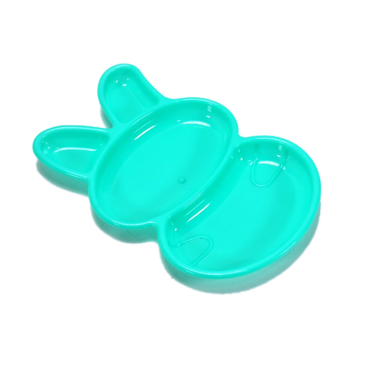 Kids' Rabbit Dish Set – Unbreakable Multicolor 6-Piece | TinyTrendy