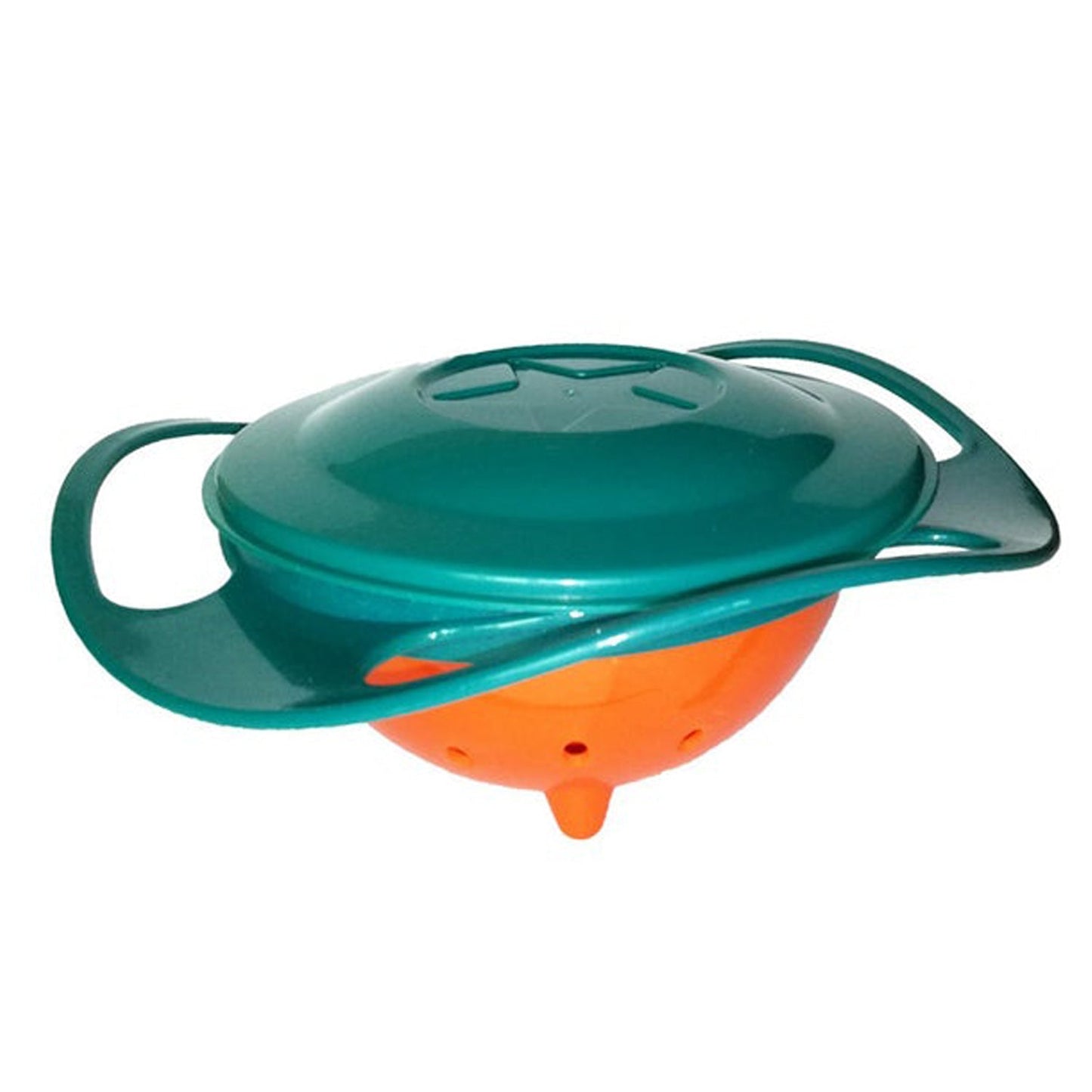 Rotating Baby Bowl – Spill-Proof & Easy Feeding | Mini Bubbles