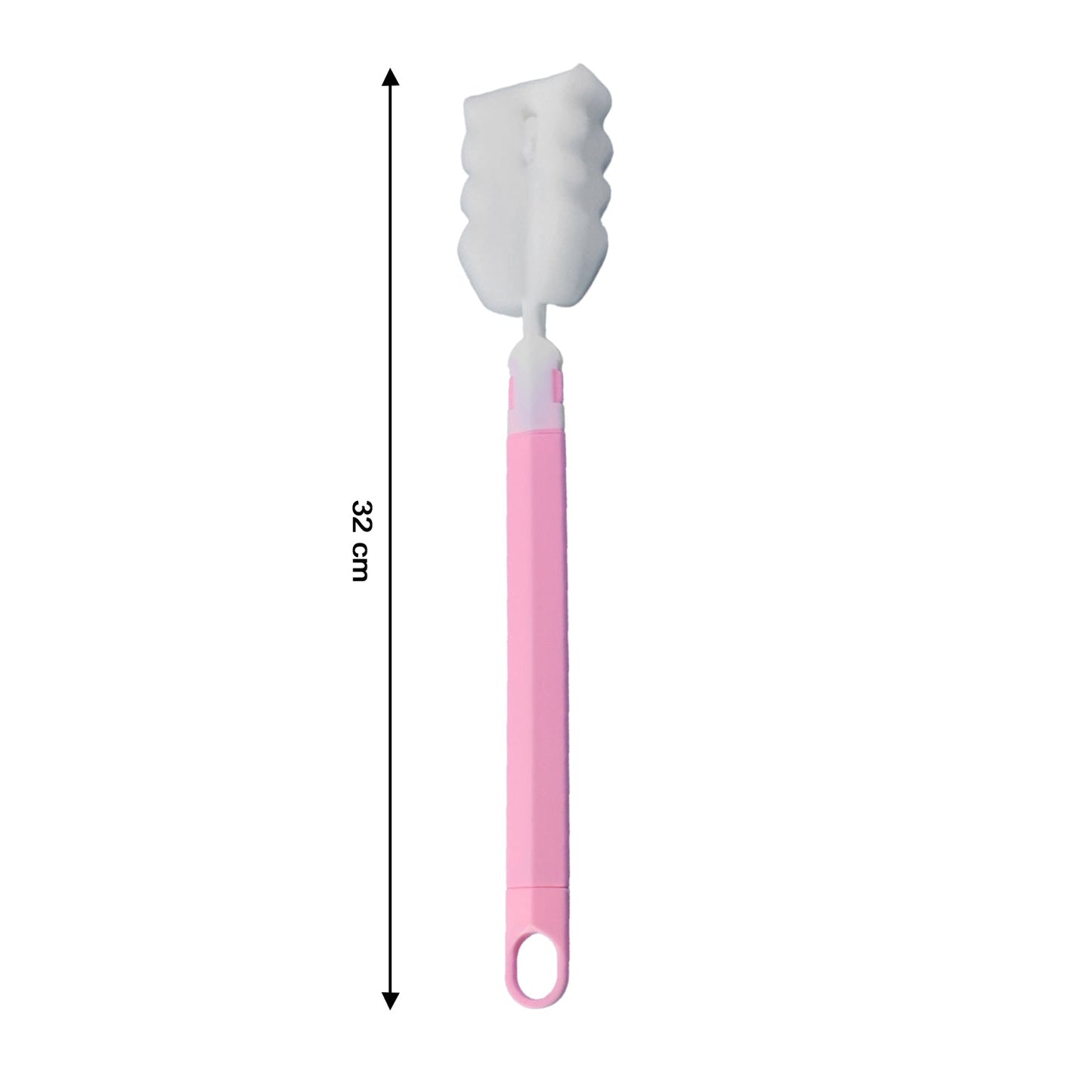 Silicone Bottle Cleaning Brush – Long Handle for Gentle, Deep Reach