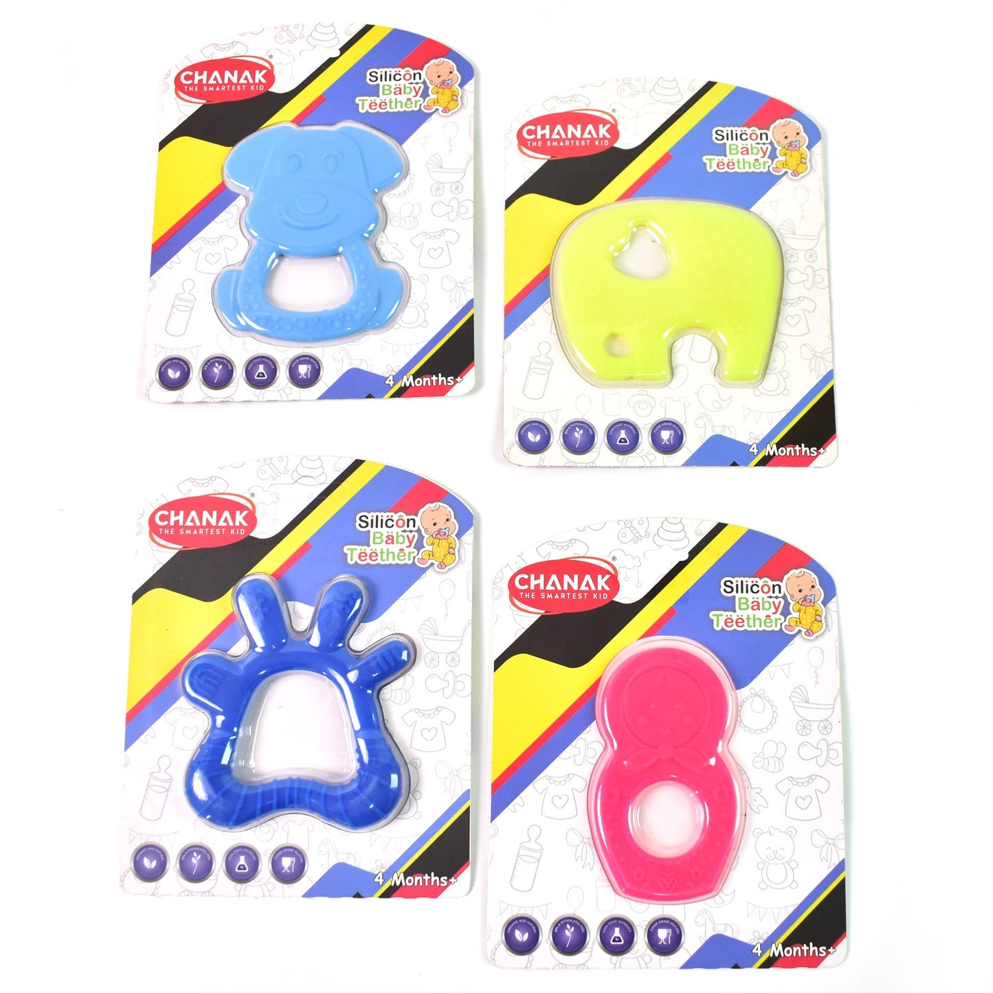 Silicone Baby Teether – Soft & BPA-Free Relief | Aditi