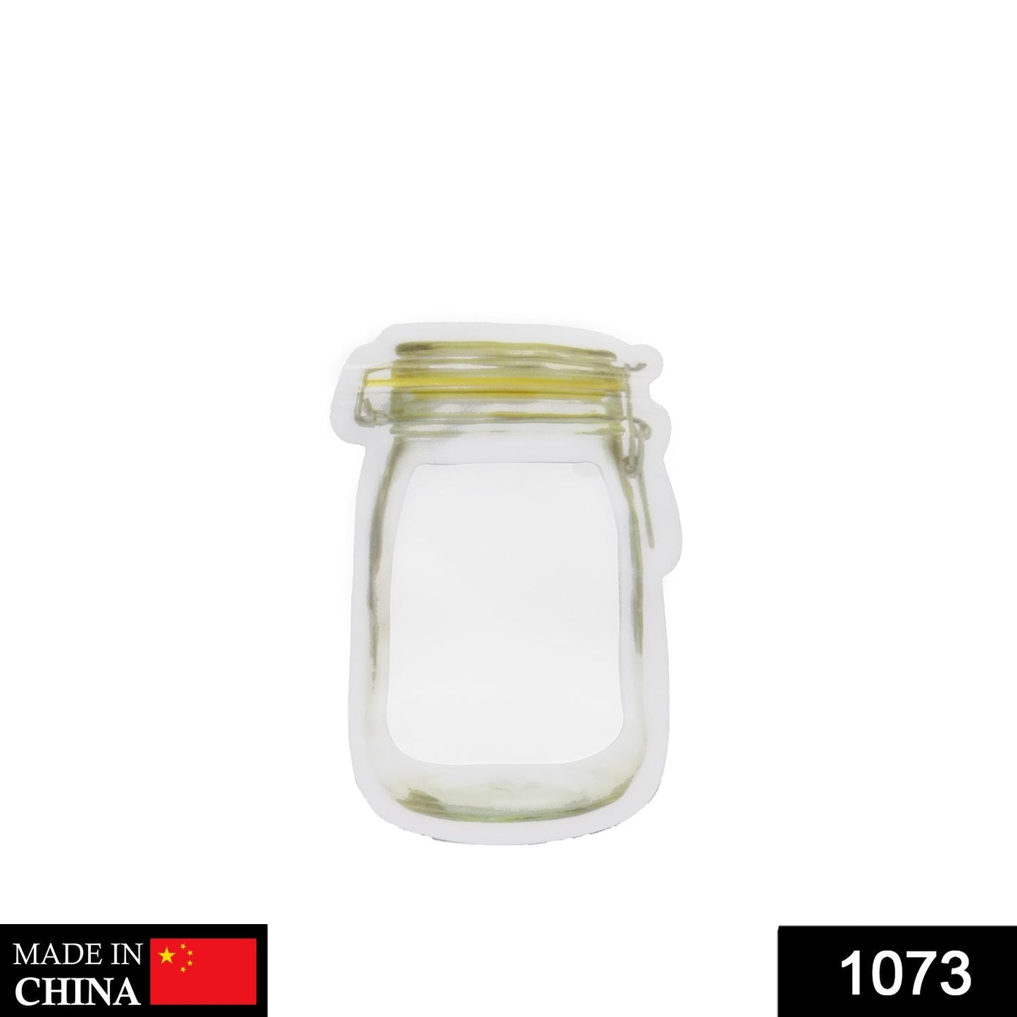 Reusable Food Storage Pouch – Airtight Mason Jar Zipper 150ml | Organivo