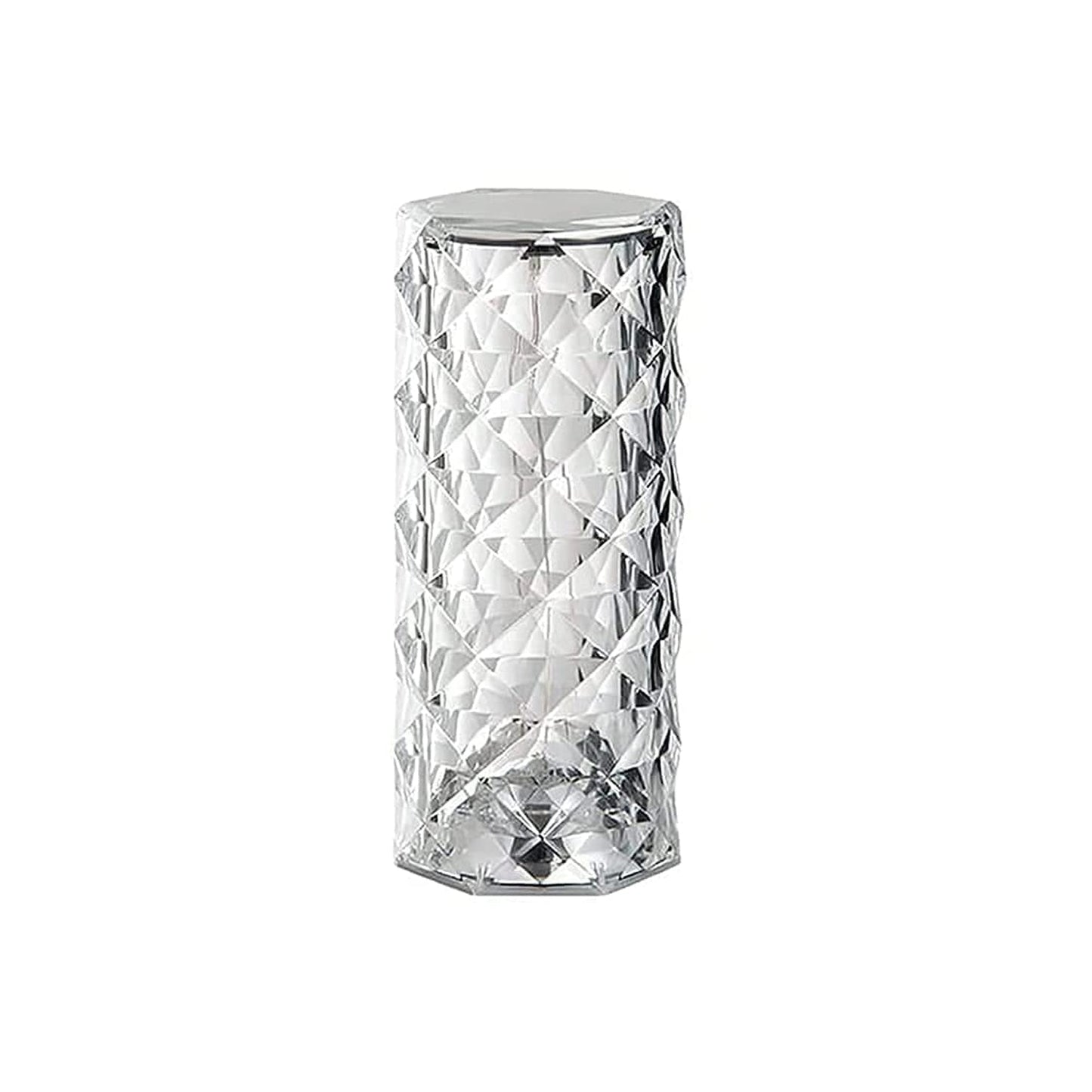 Crystal Touch Lamp – 16-Color Rose Diamond LED Table Light | Styleva
