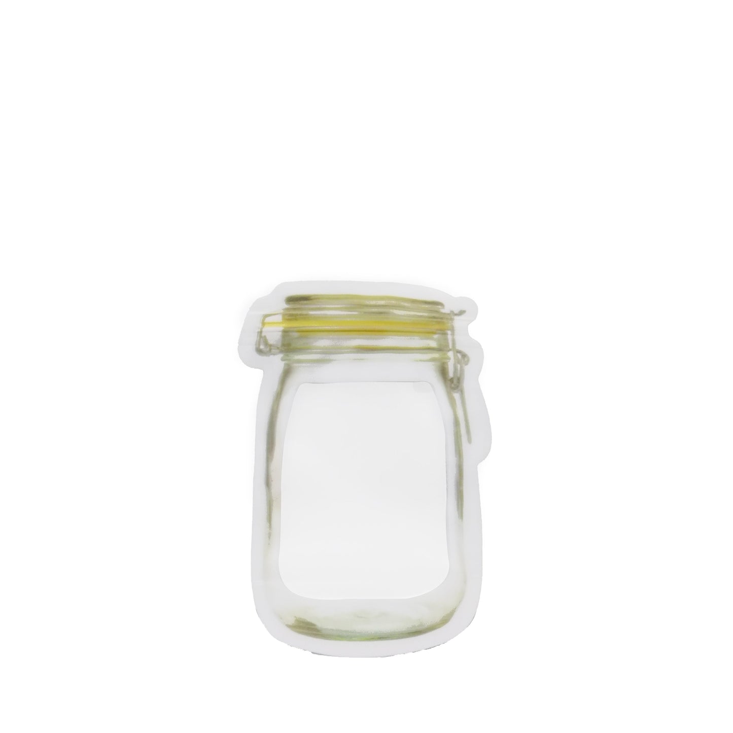 Reusable Food Storage Pouch – Airtight Mason Jar Zipper 150ml | Organivo