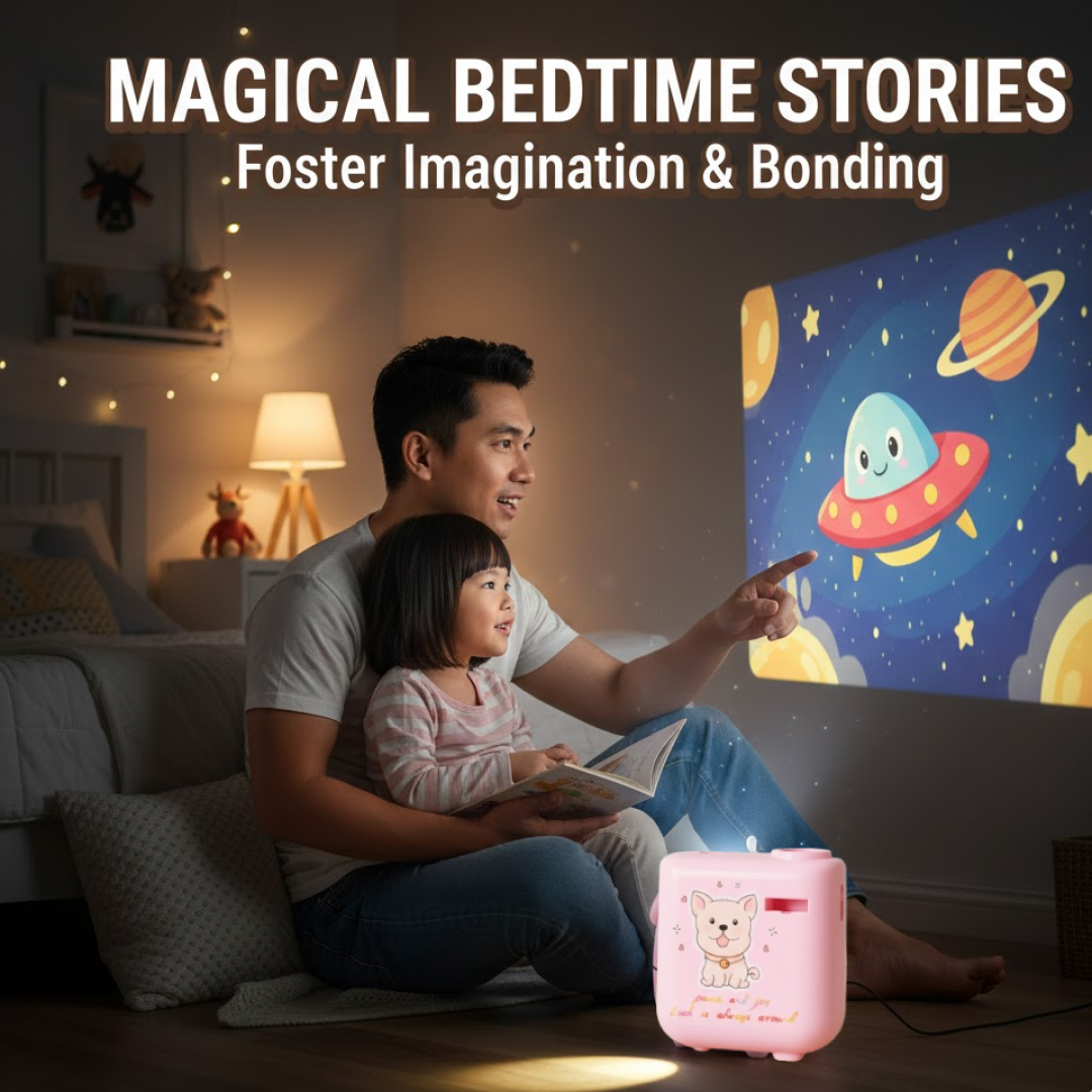 Birthday Projector – 8 Slide Patterns & Night Light | GiftingGrace
