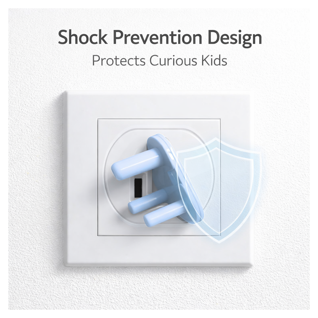 Electric Socket Covers – Small Safety Plug Protectors | PHOBIA