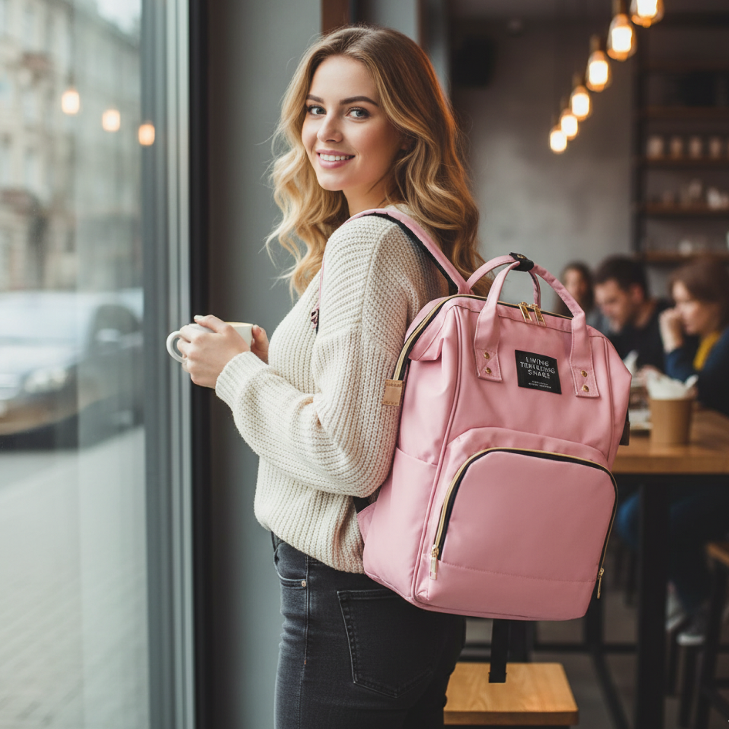 Diaper Bag Backpack – Large Capacity, Multipurpose | Tots Basics