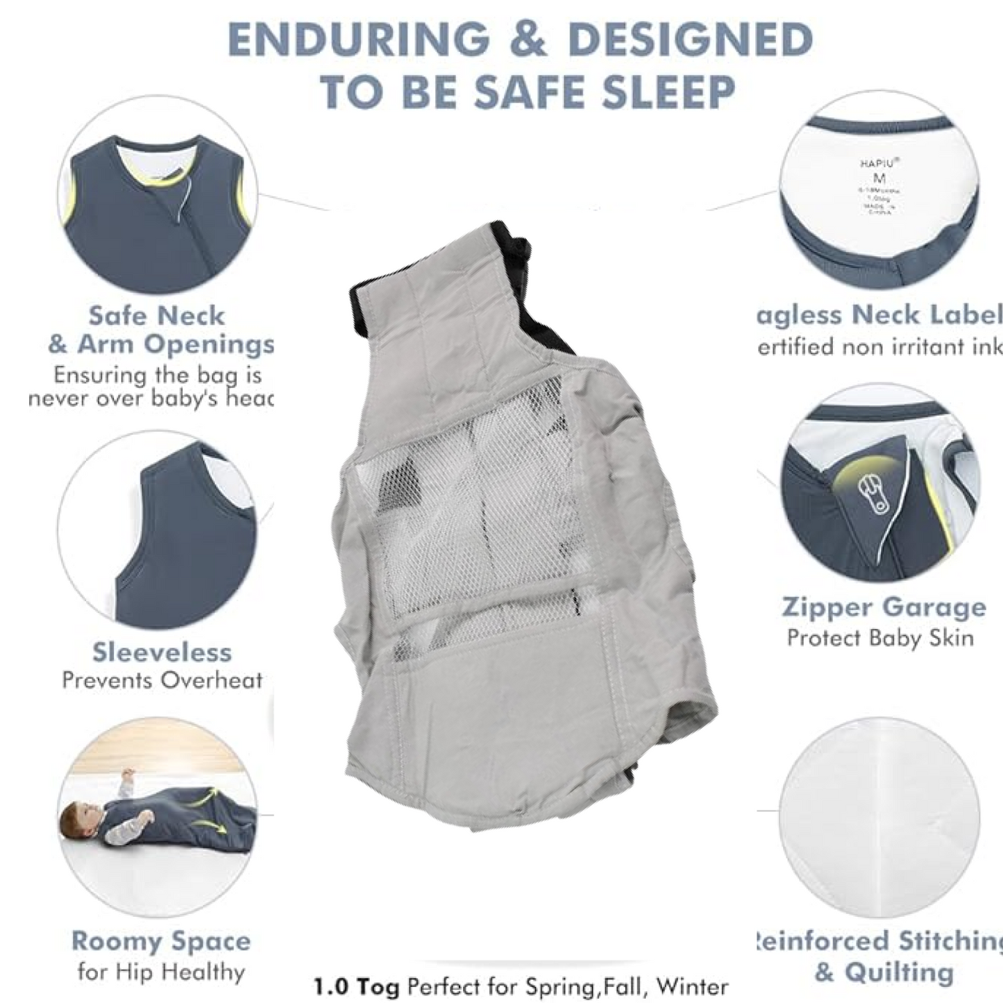 Ergonomic Baby Carrier – Hip Seat, Multi-Position | Tender Tend