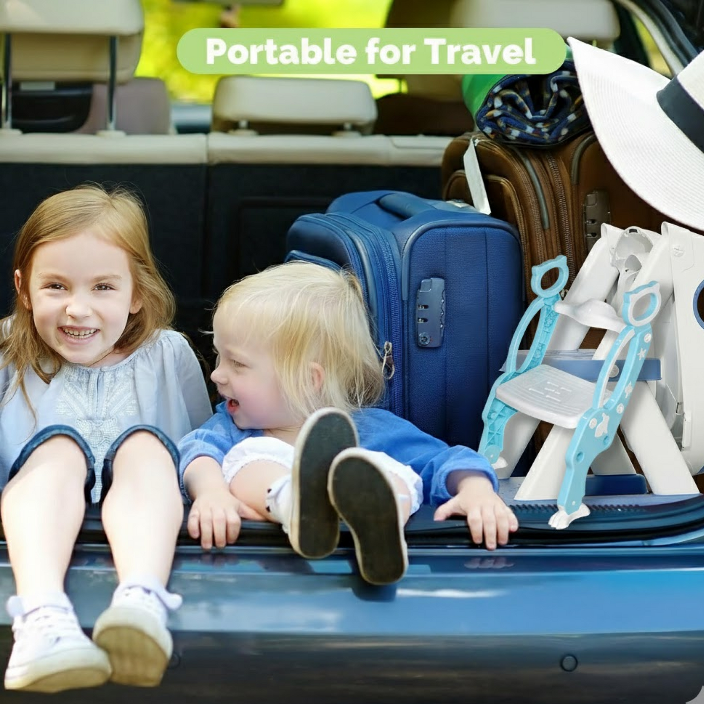 Potty Training Seat – Step Stool Ladder for Toddlers | Bub Barrier