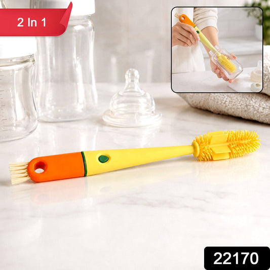 4 in 1 Silicone Bottle Cleaning Brush – Hygienic & Reusable