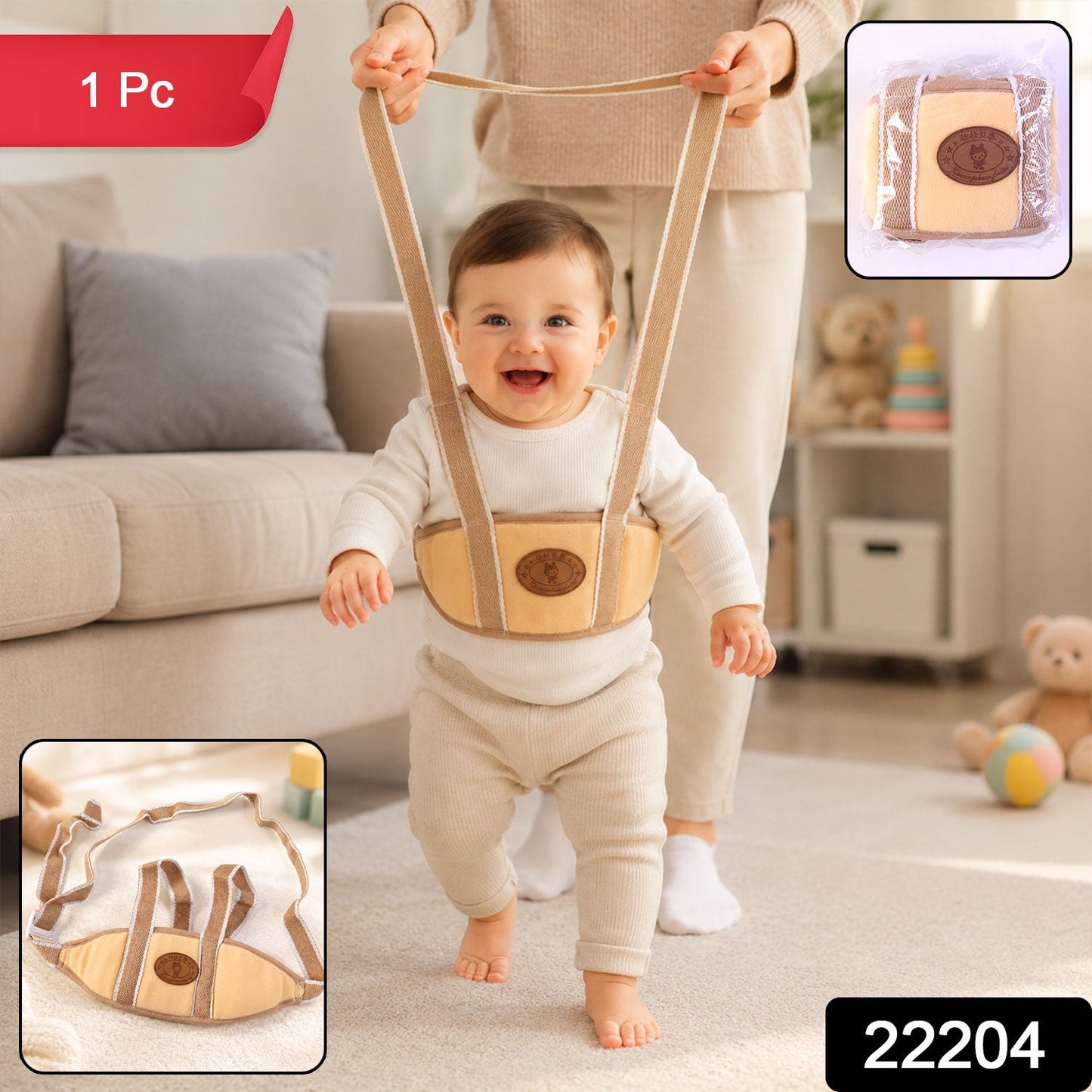 Baby Walking Support – Adjustable First Steps Harness
