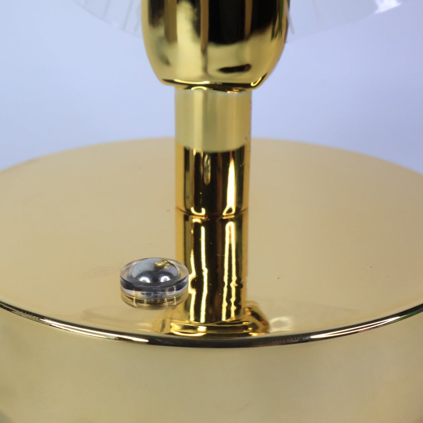 Crystal LED Double Shade Table Lamp – Elegant Home Lighting