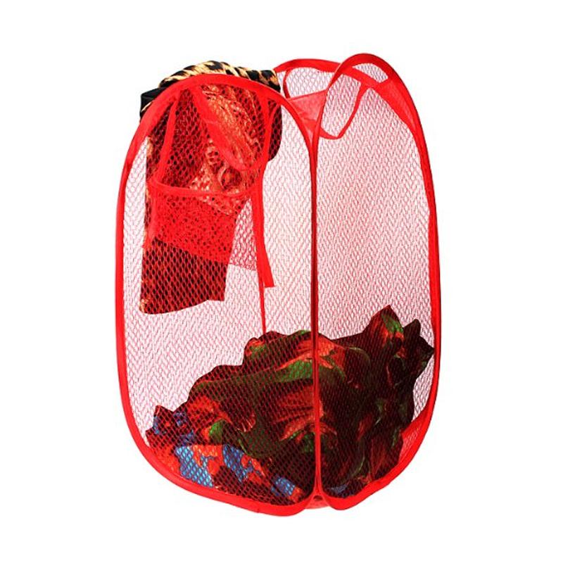 Foldable Laundry Hamper – Ventilated Mesh Storage | Organivo